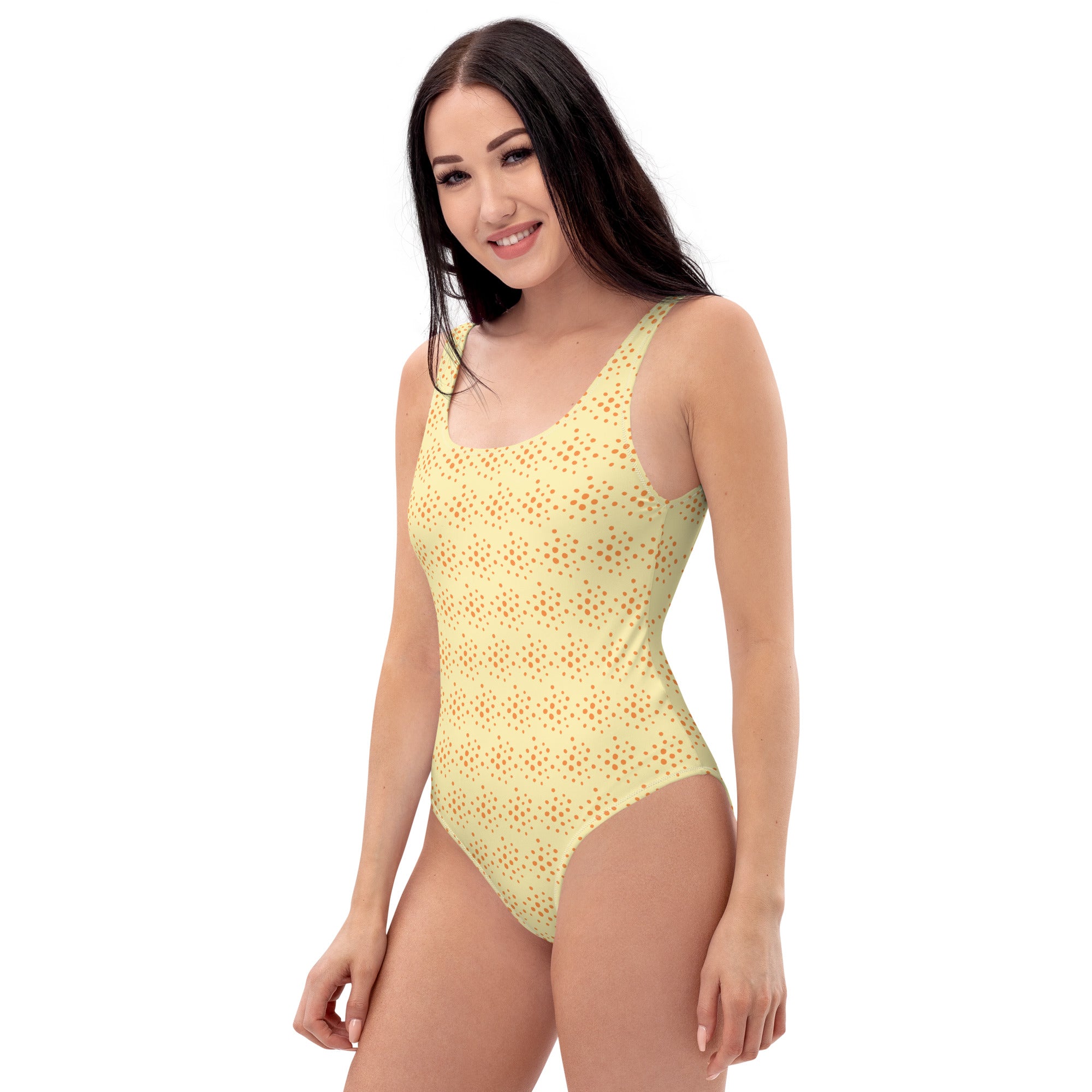 Summer Abstract One-Piece Swimsuit