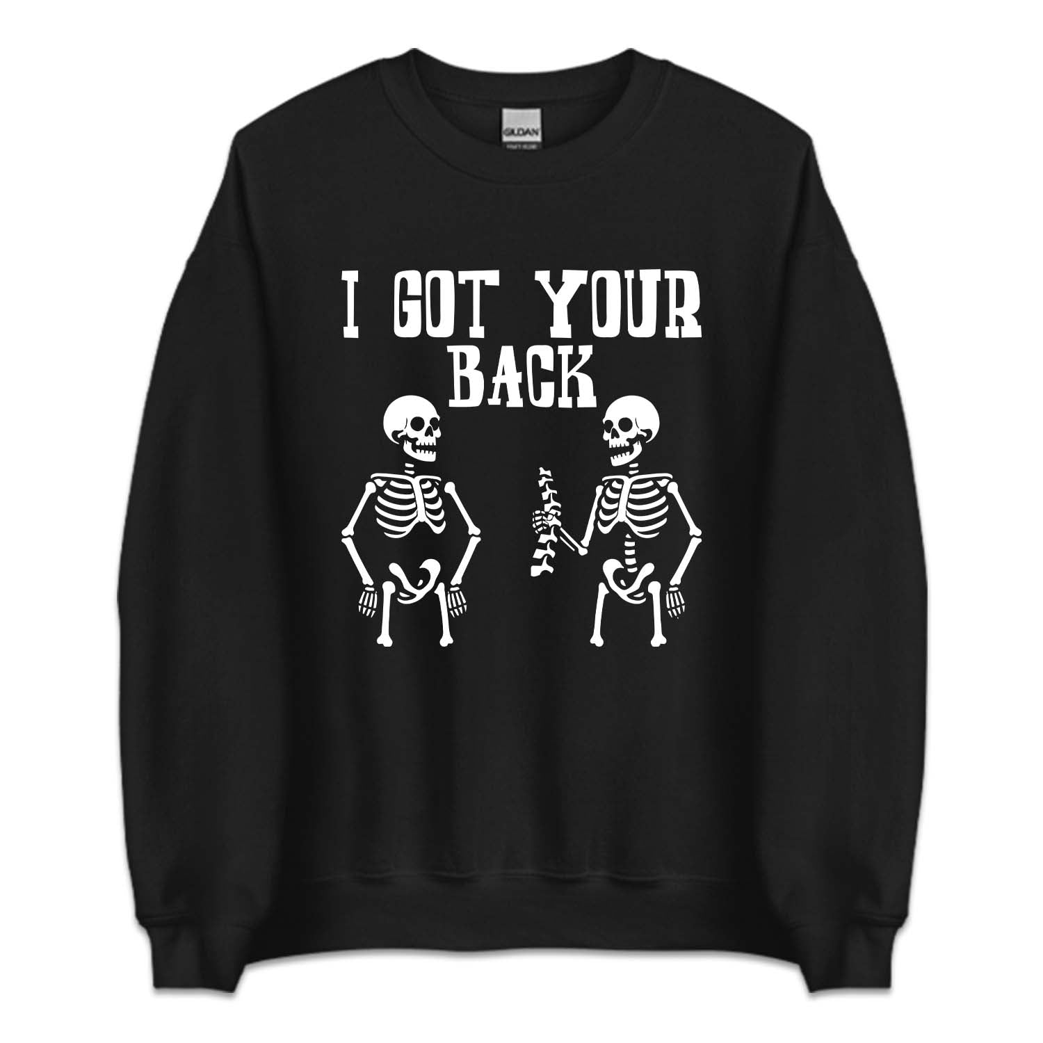 I Got Your Back Funny Spine Skeleton Pun