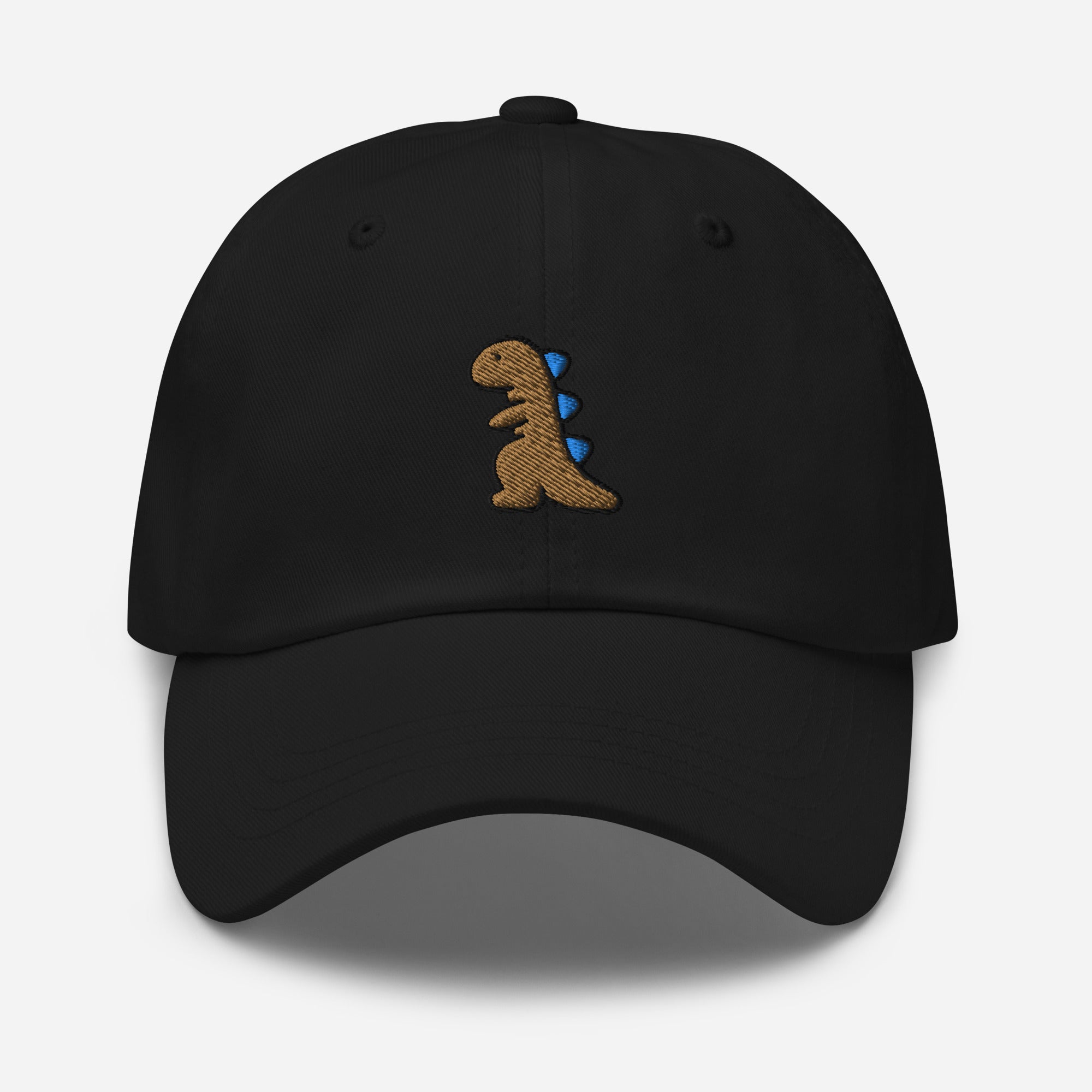 Dinosaur Dad Hat, Embroidered T-Rex Unisex Hat, Handmade Dad Cap, Baby Dino Lovers Adjustable Baseball Gift Cap