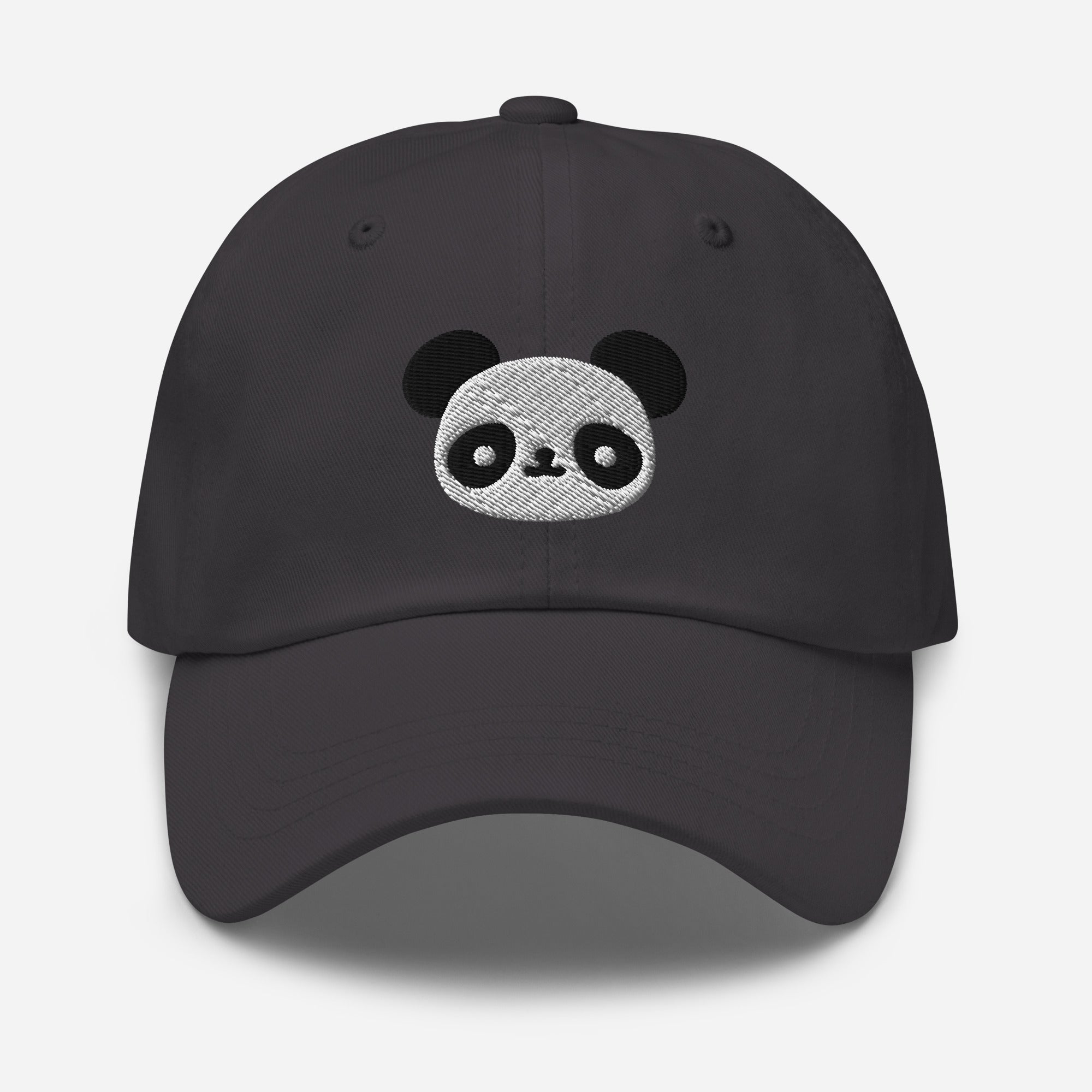 Baby Panda Dad Hat, Embroidered Wild Animal Unisex Hat, Handmade Dad Cap, Cartoon Panda Bear Adjustable Baseball Gift Cap