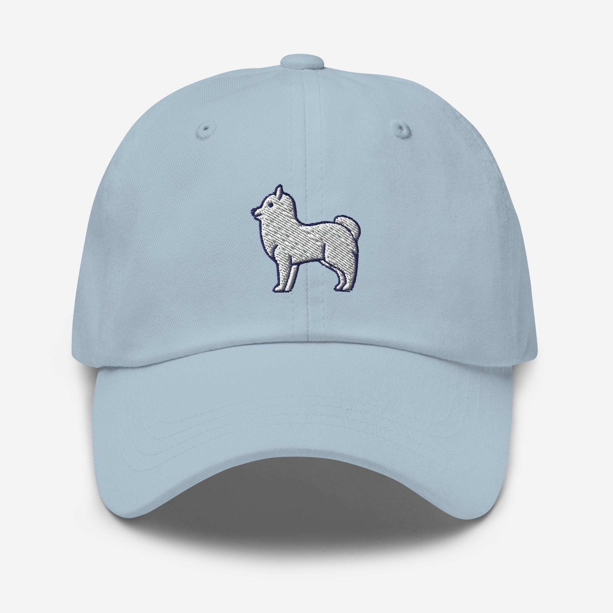 Pomeranian Dog Dad Hat, Embroidered Dog Lover Unisex Hat, Handmade Dad Cap, Pom Dogs Adjustable Baseball Gift Cap