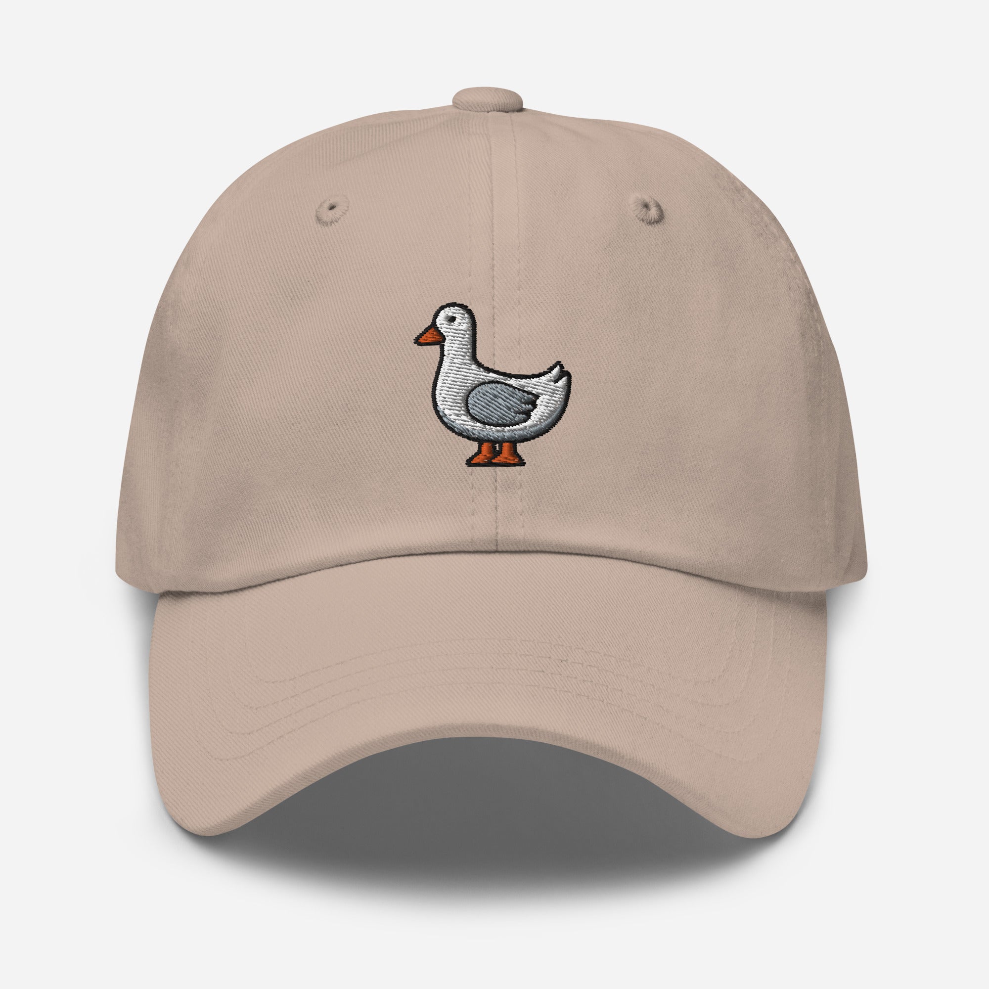 Goose Dad Hat, Embroidered Silly Goose Funny Meme Unisex Hat, Handmade Dad Cap, Goose Band Inspired Honk Adjustable Baseball Gift Cap