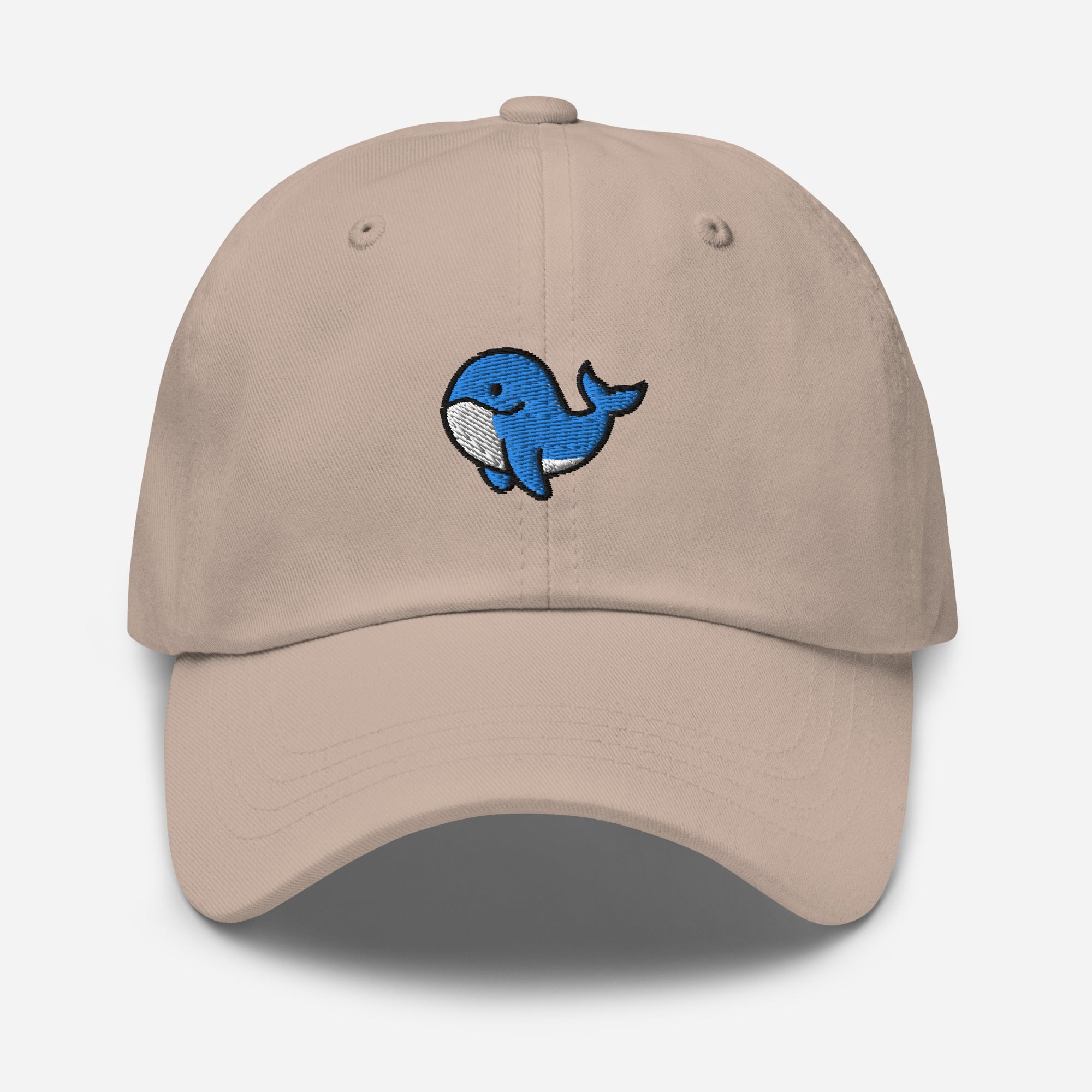 Orca Whale Dad Hat, Embroidered Killer Blue Whale Unisex Hat, Handmade Dad Cap, Ocean Animal Adjustable Baseball Gift Cap