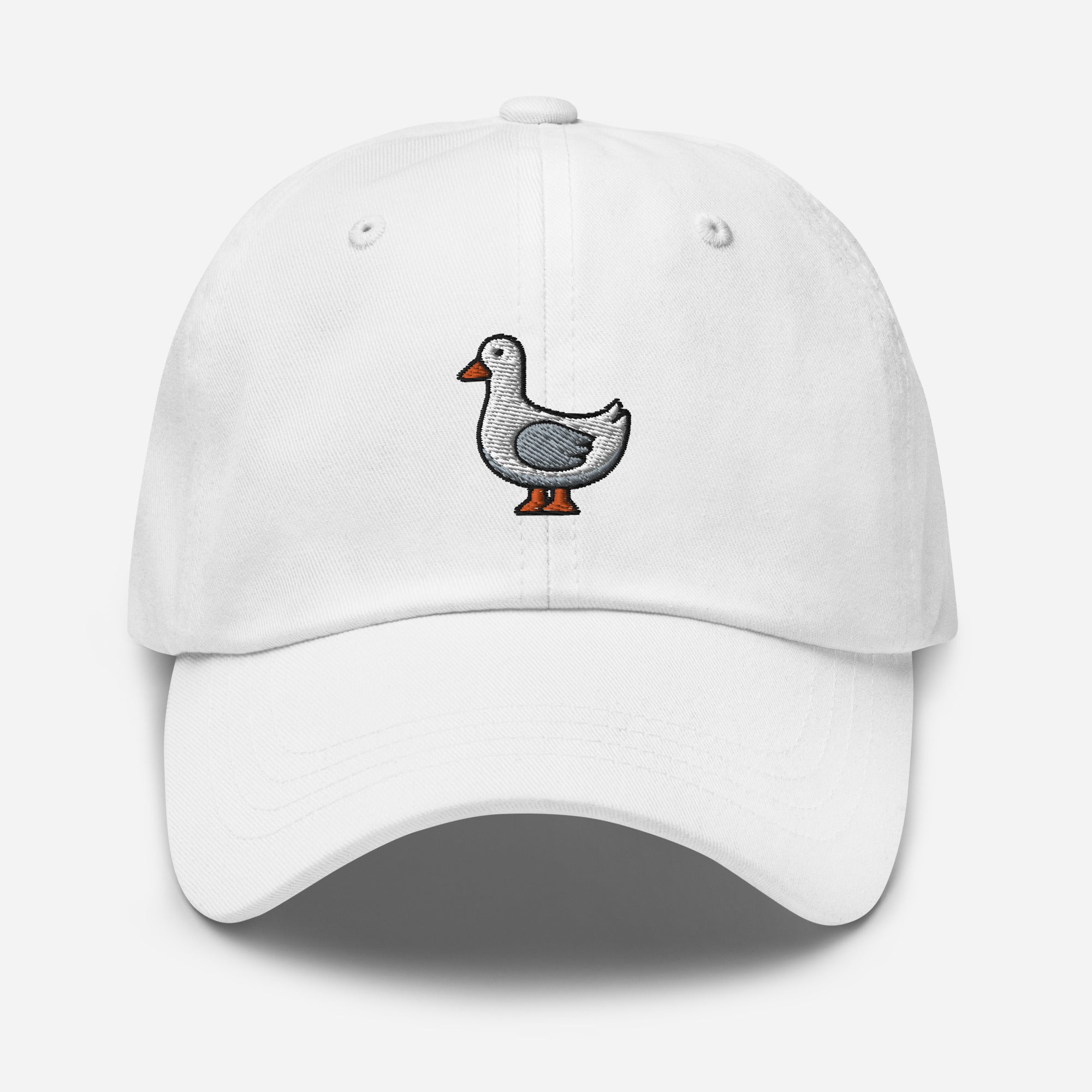 Goose Dad Hat, Embroidered Silly Goose Funny Meme Unisex Hat, Handmade Dad Cap, Goose Band Inspired Honk Adjustable Baseball Gift Cap