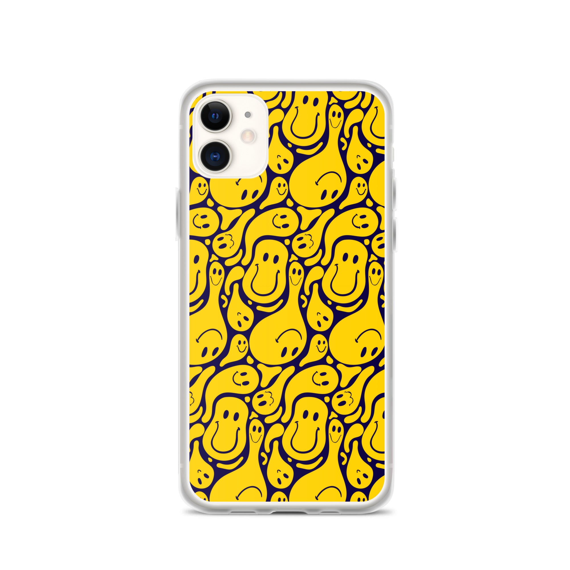 Funny Distorted Emoticons Clear Case for iPhone®