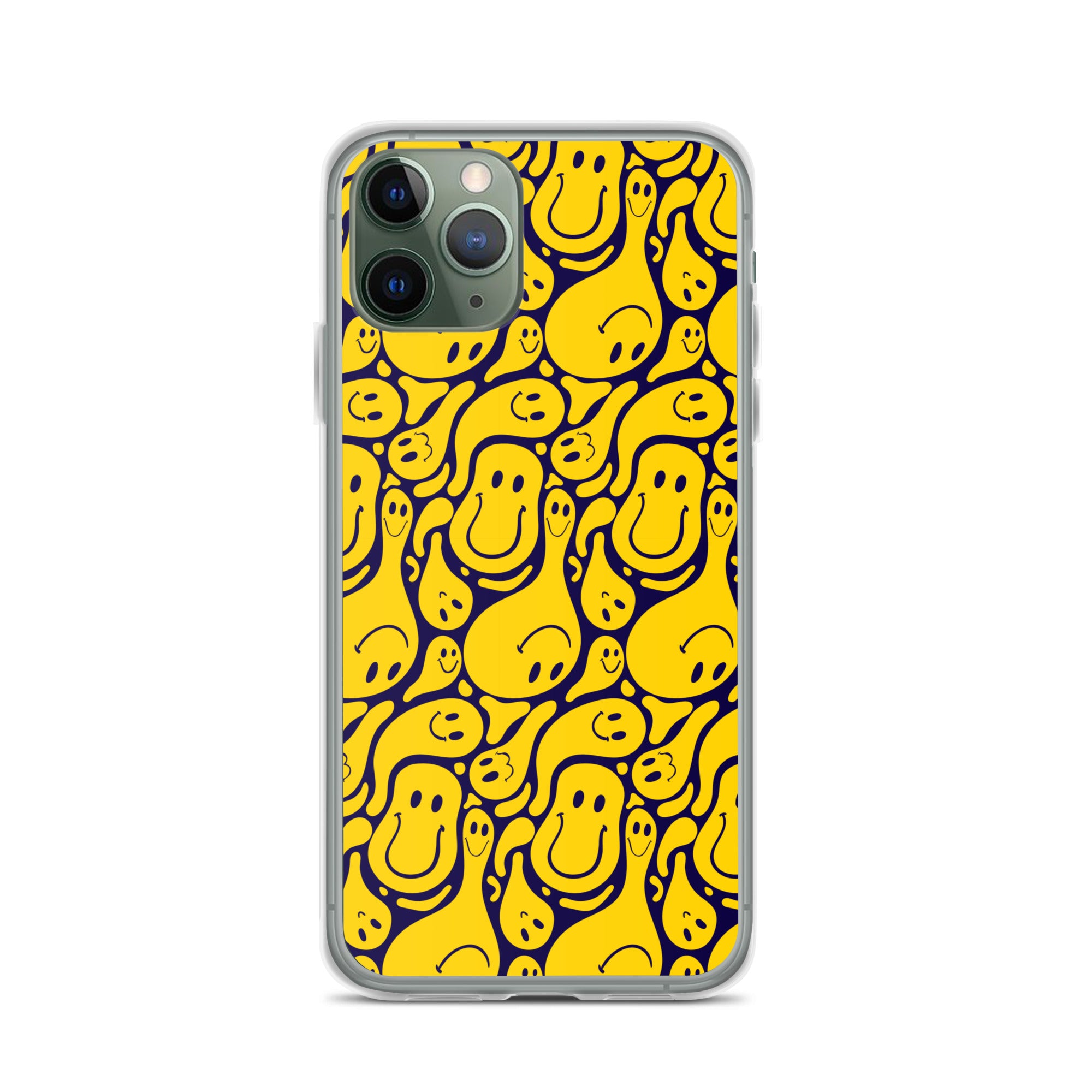 Funny Distorted Emoticons Clear Case for iPhone®