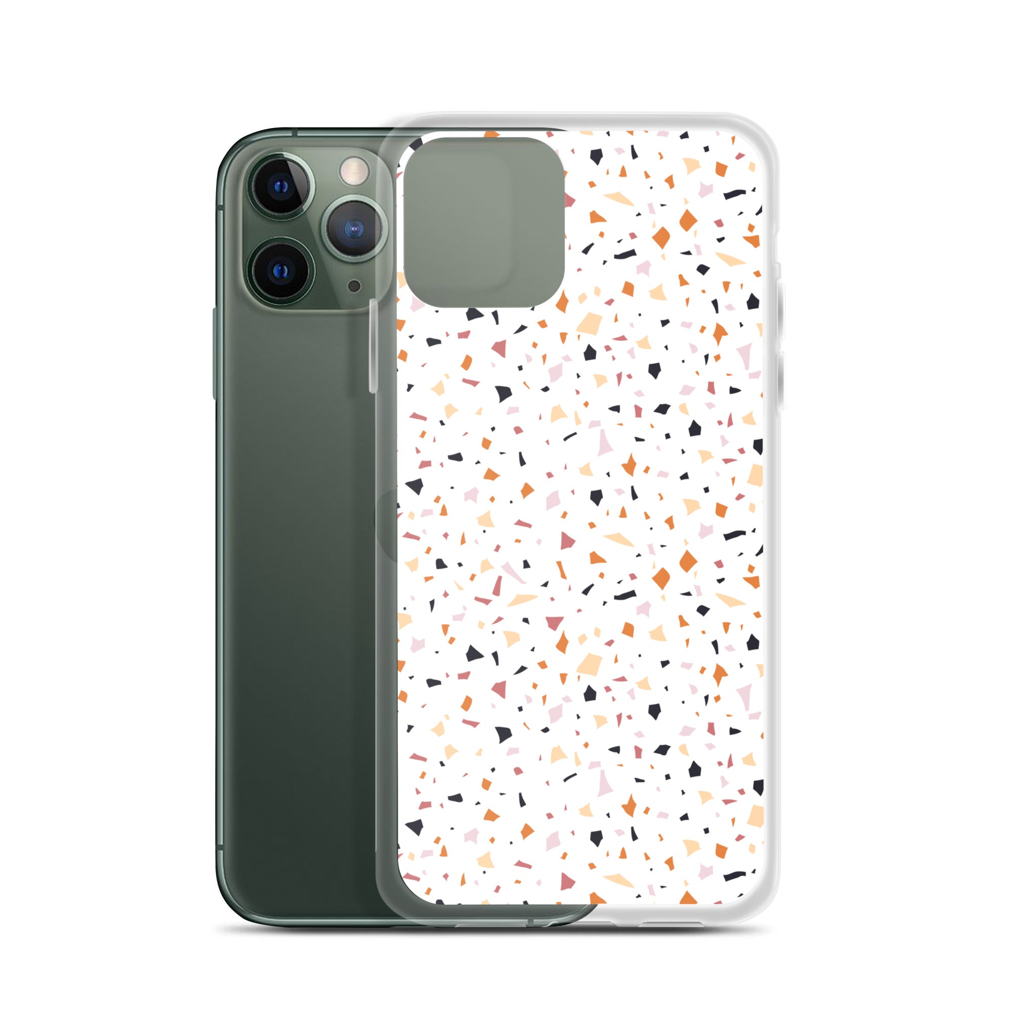 Colorful Terrazzo Pattern Clear Case for iPhone®