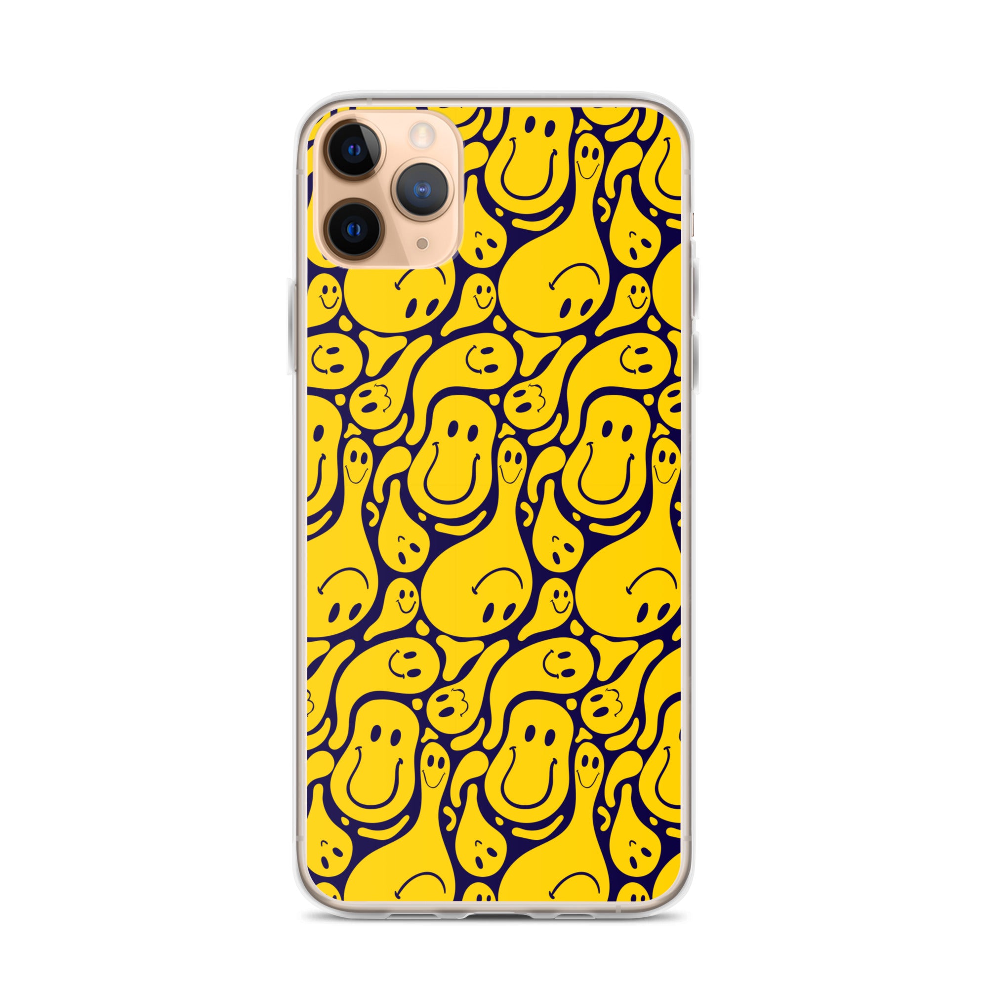 Funny Distorted Emoticons Clear Case for iPhone®