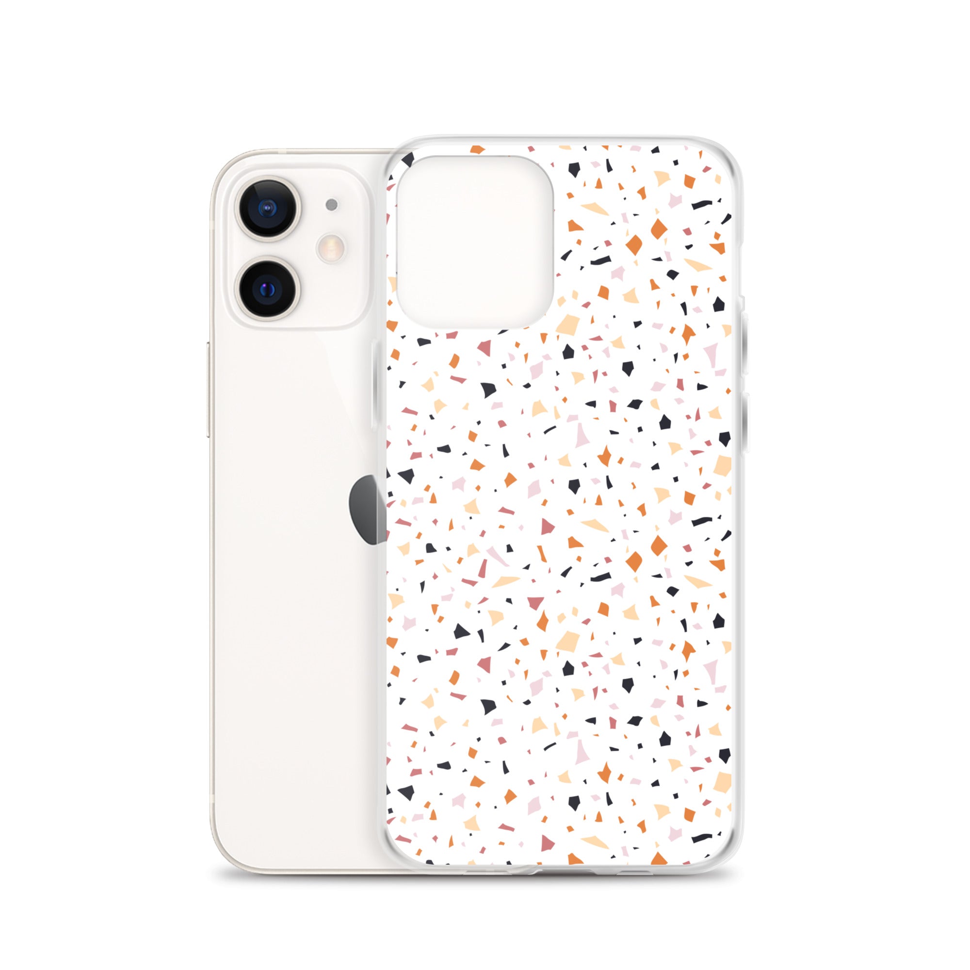 Colorful Terrazzo Pattern Clear Case for iPhone®