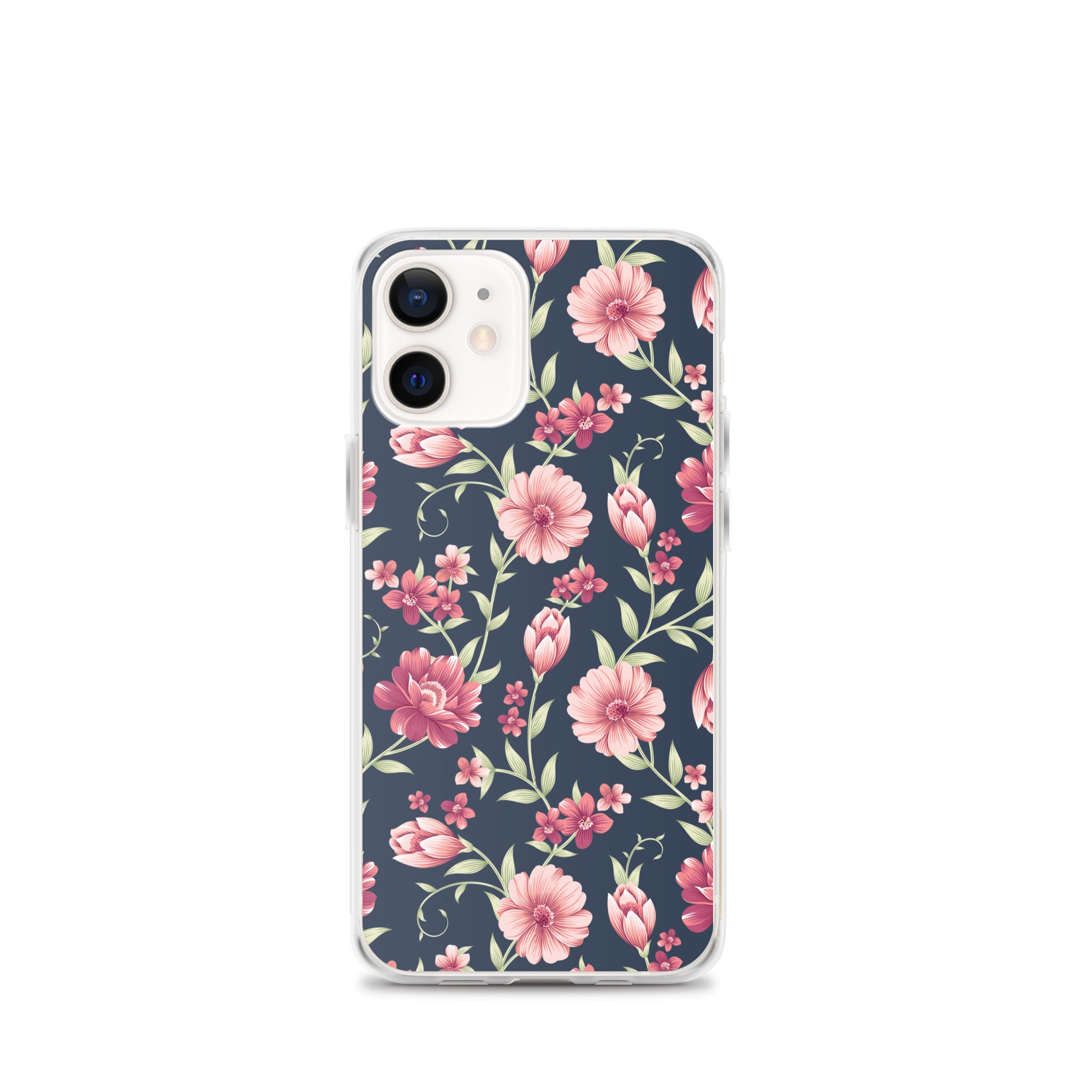 Seamless Vintage Flower Pattern Clear Case for iPhone®