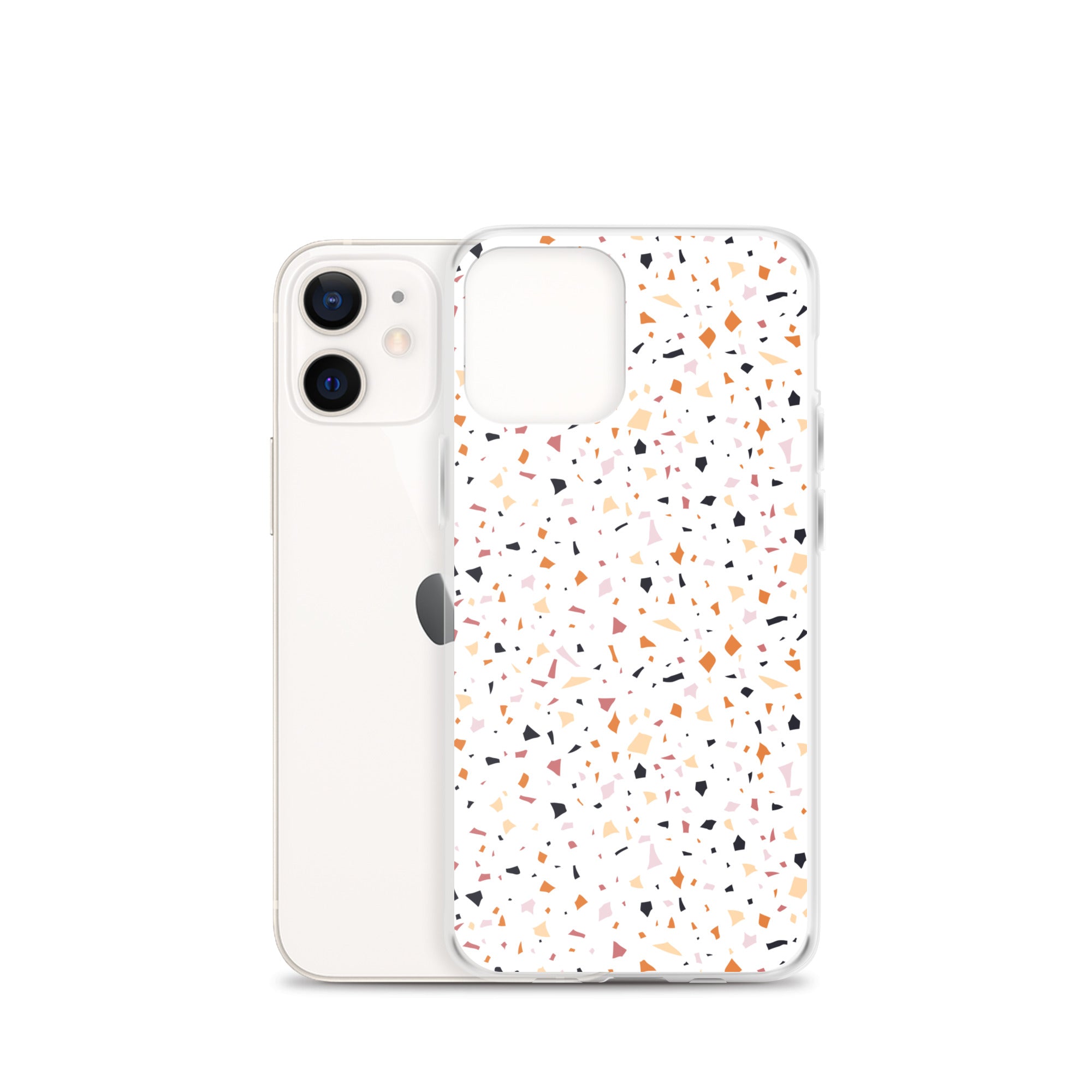 Colorful Terrazzo Pattern Clear Case for iPhone®