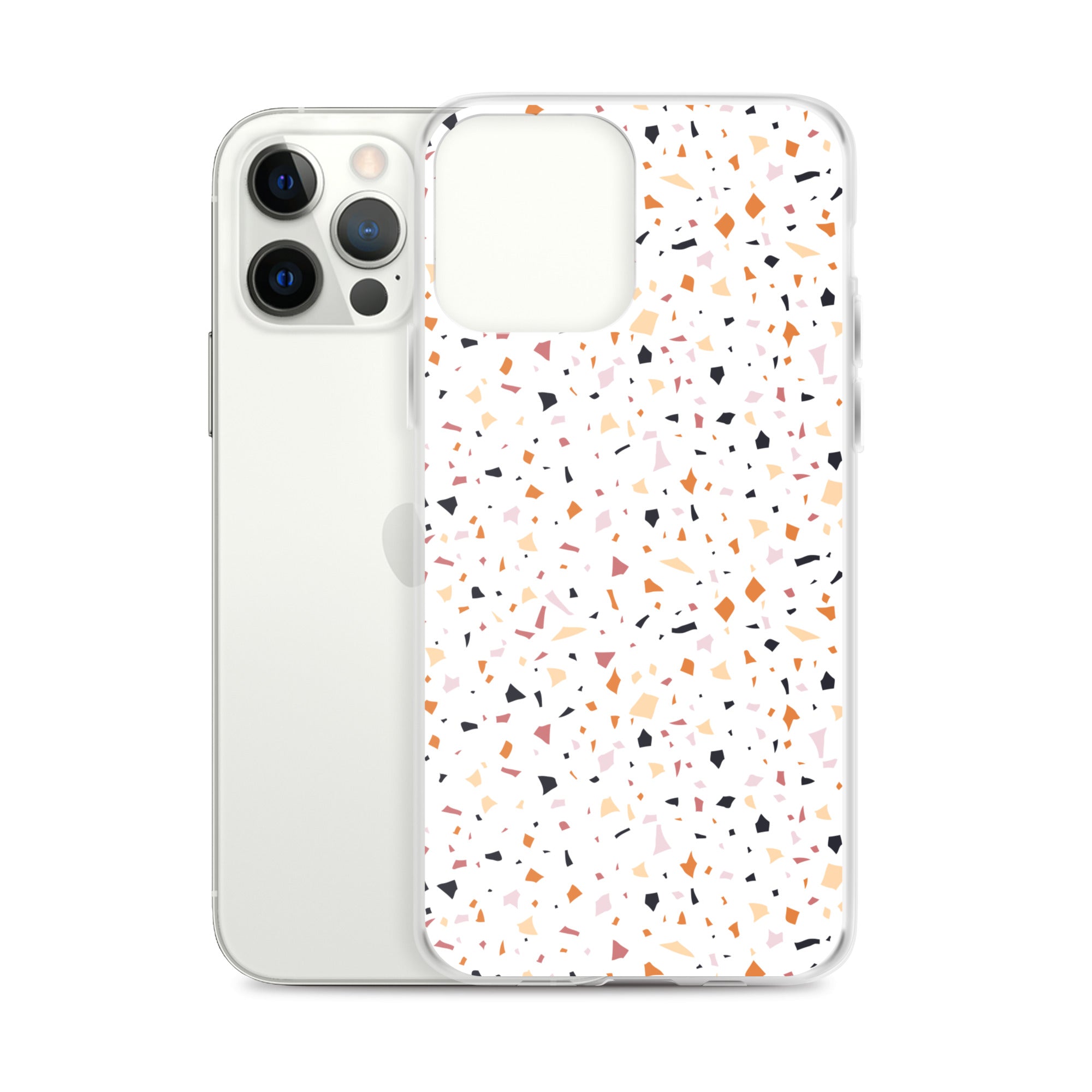 Colorful Terrazzo Pattern Clear Case for iPhone®