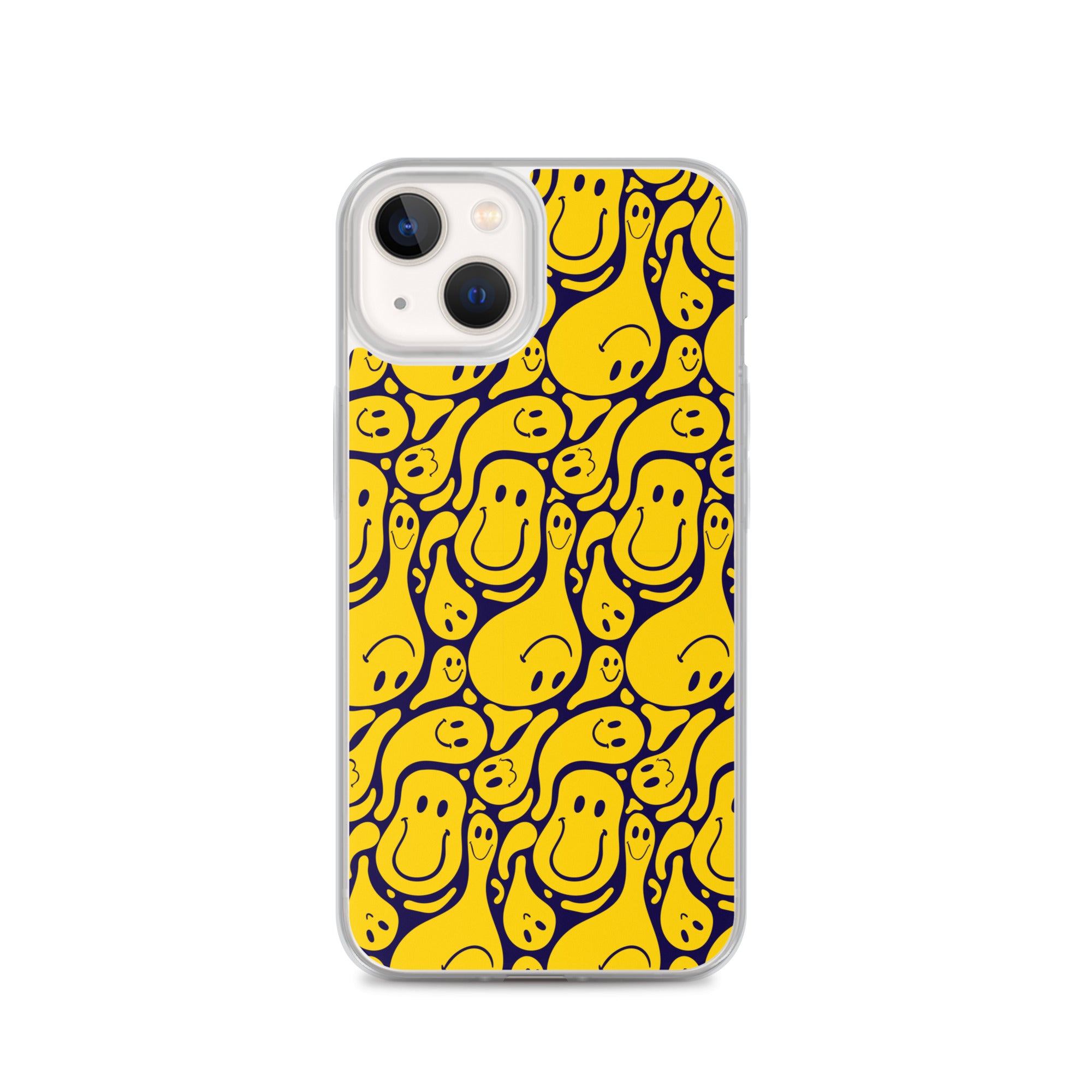 Funny Distorted Emoticons Clear Case for iPhone®