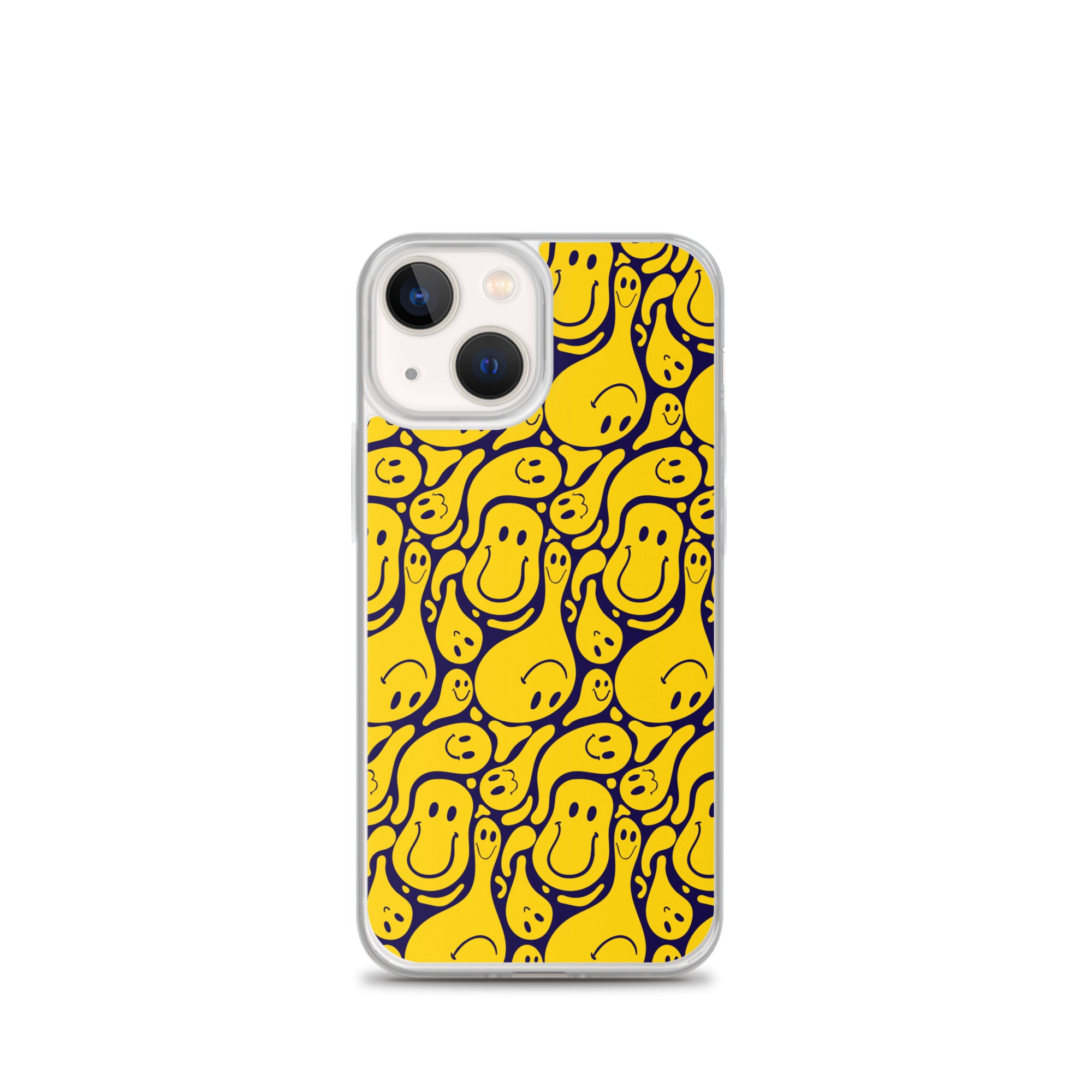 Funny Distorted Emoticons Clear Case for iPhone®