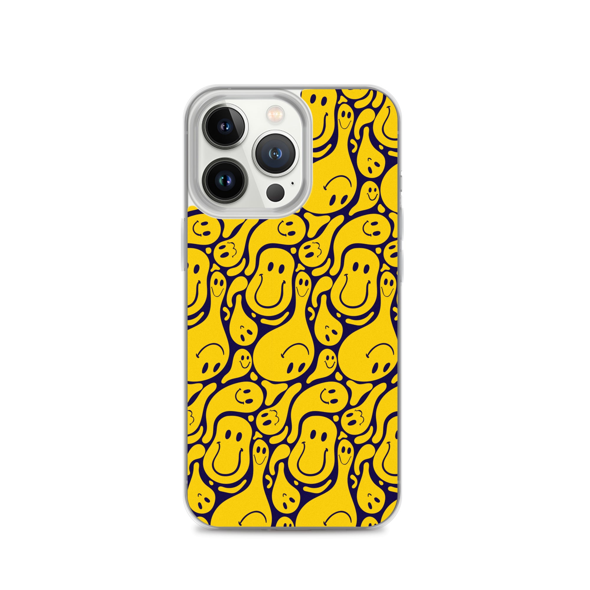 Funny Distorted Emoticons Clear Case for iPhone®