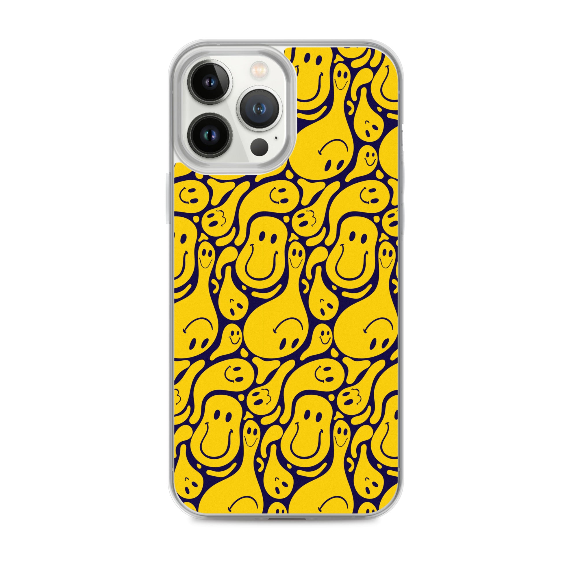 Funny Distorted Emoticons Clear Case for iPhone®