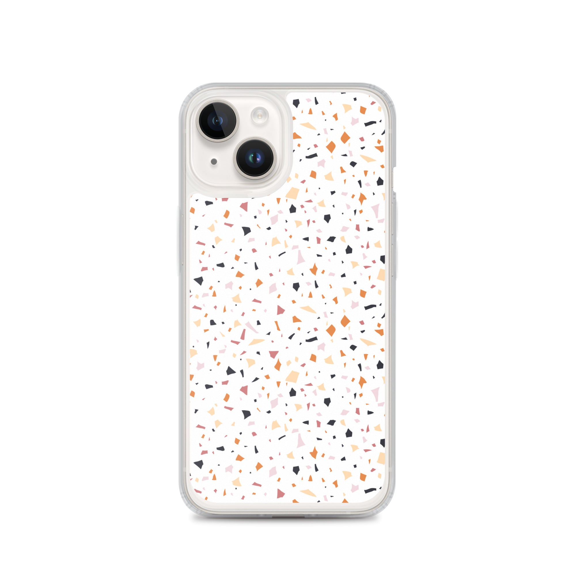 Colorful Terrazzo Pattern Clear Case for iPhone®