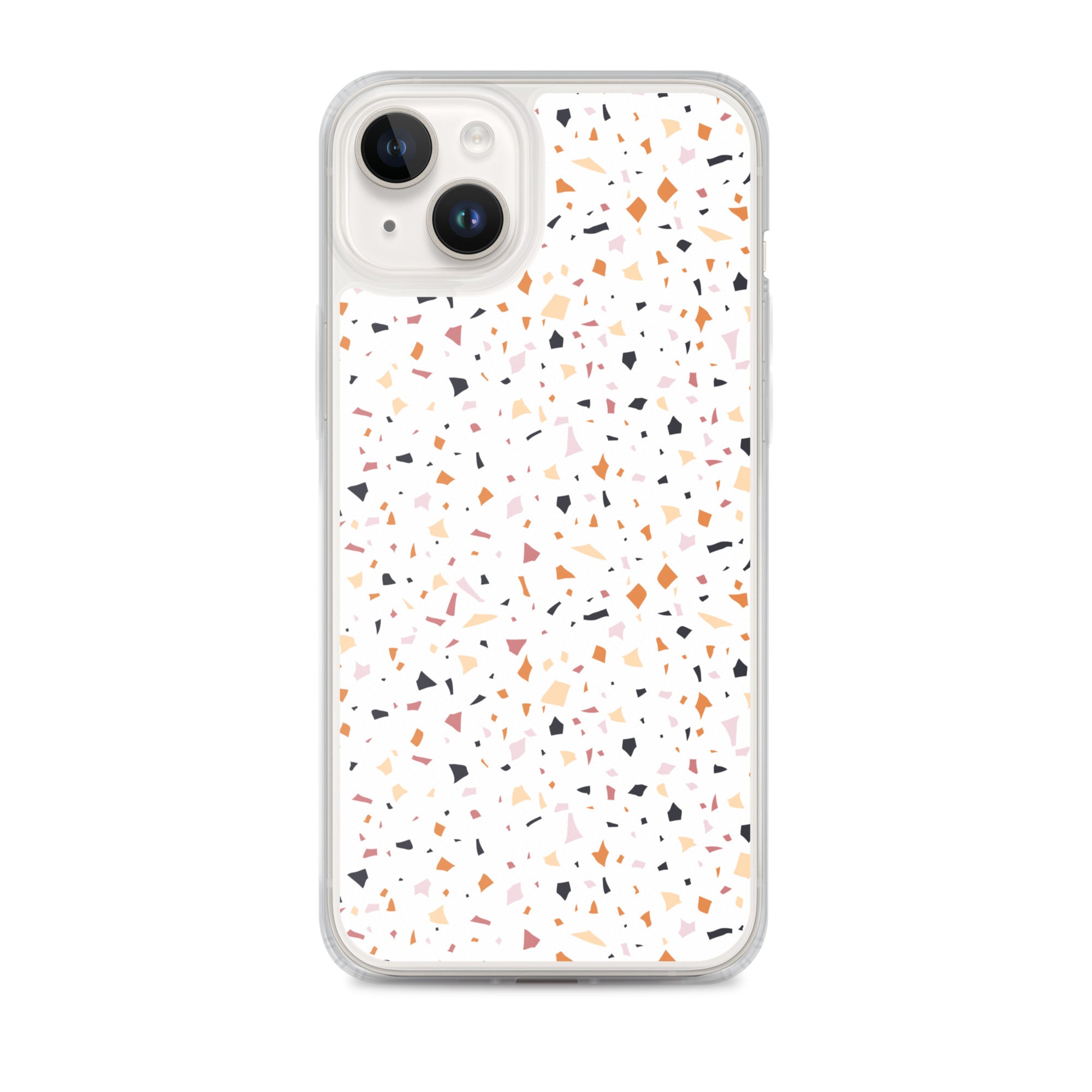 Colorful Terrazzo Pattern Clear Case for iPhone®