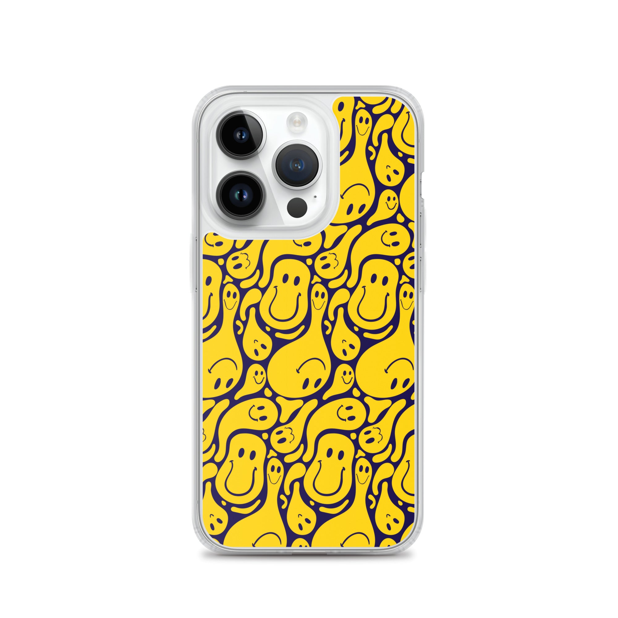 Funny Distorted Emoticons Clear Case for iPhone®