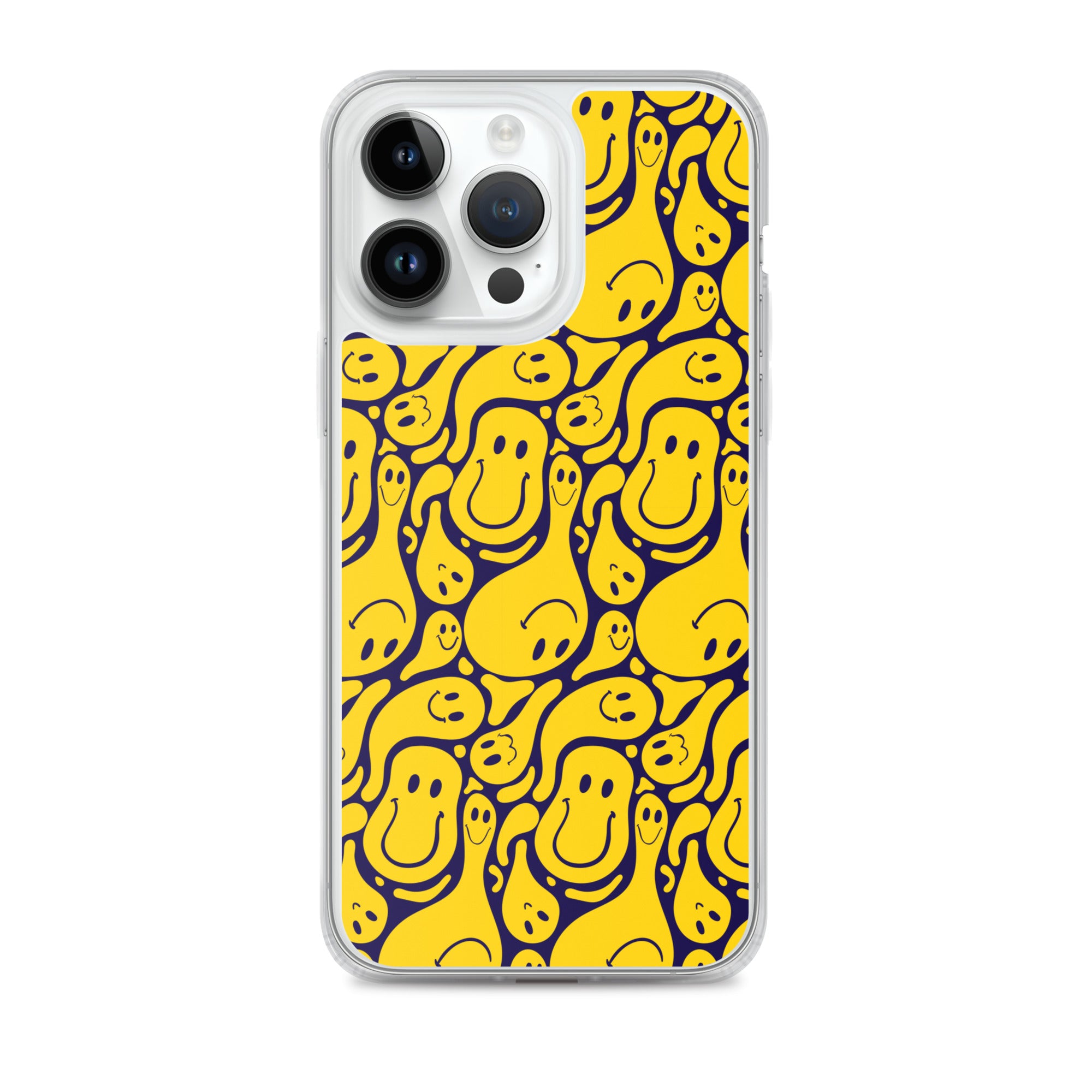 Funny Distorted Emoticons Clear Case for iPhone®