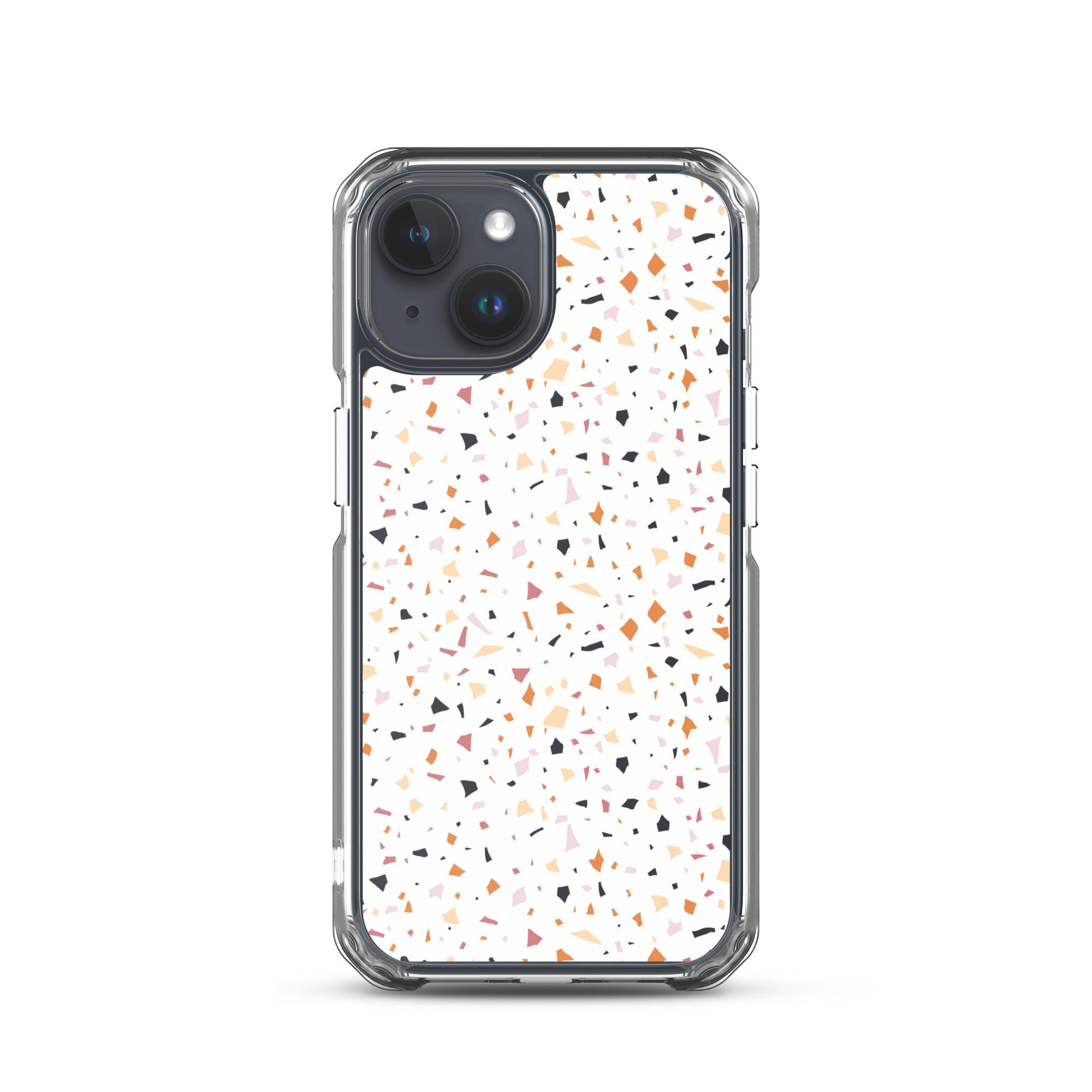 Colorful Terrazzo Pattern Clear Case for iPhone®