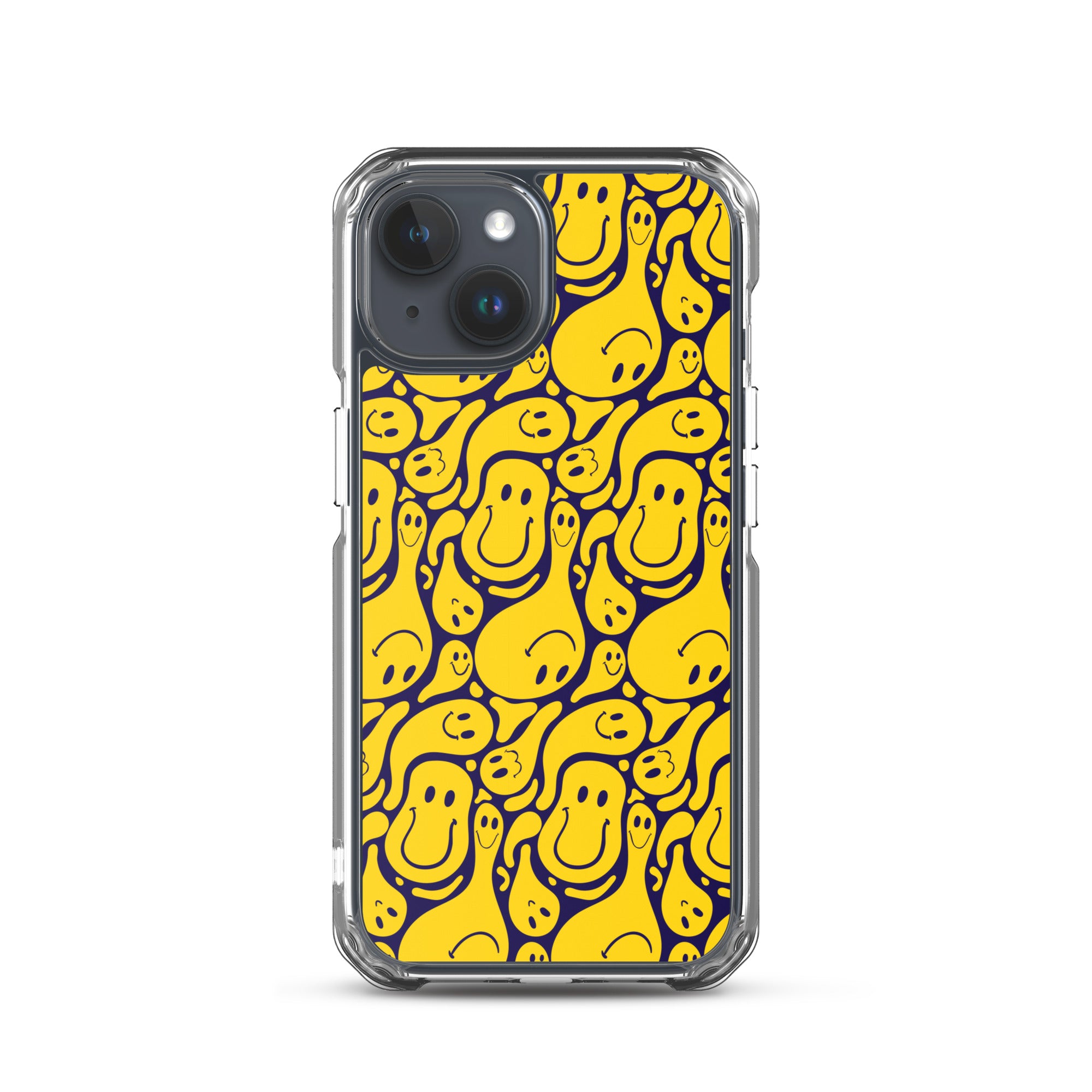 Funny Distorted Emoticons Clear Case for iPhone®