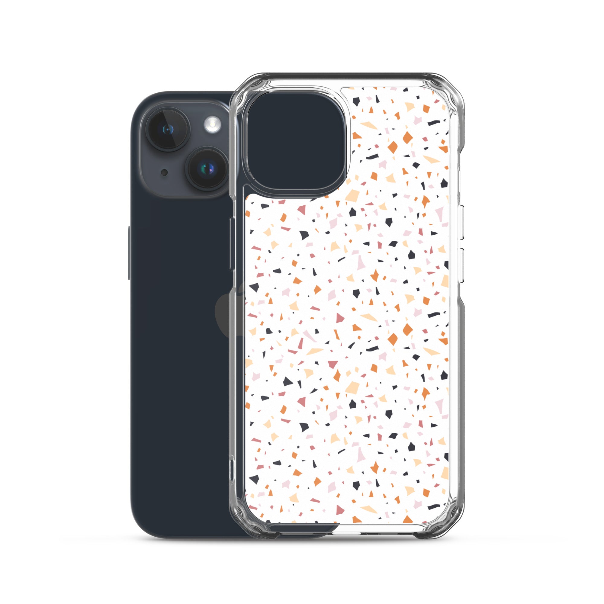 Colorful Terrazzo Pattern Clear Case for iPhone®