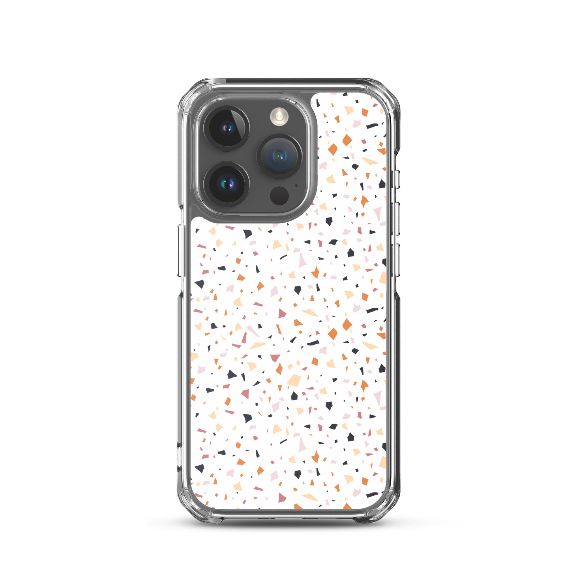 Colorful Terrazzo Pattern Clear Case for iPhone®