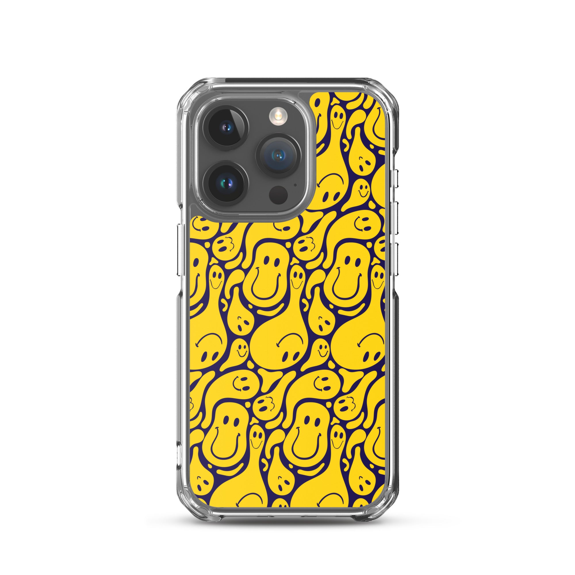 Funny Distorted Emoticons Clear Case for iPhone®