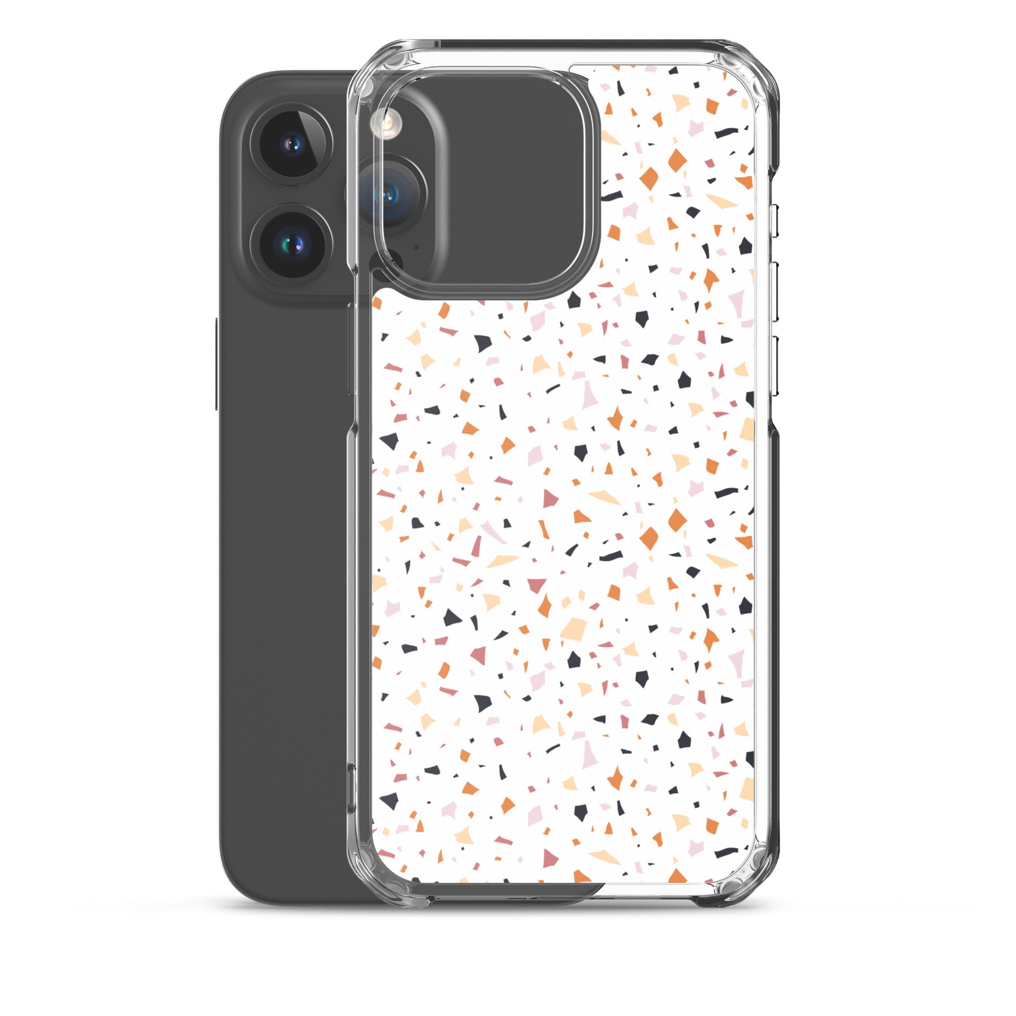 Colorful Terrazzo Pattern Clear Case for iPhone®