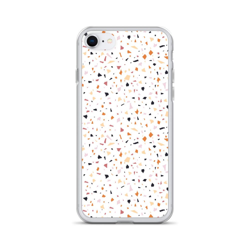 Colorful Terrazzo Pattern Clear Case for iPhone®