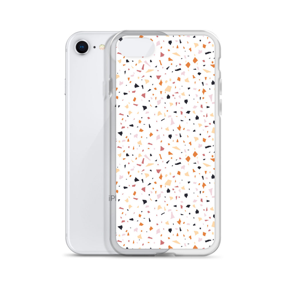 Colorful Terrazzo Pattern Clear Case for iPhone®