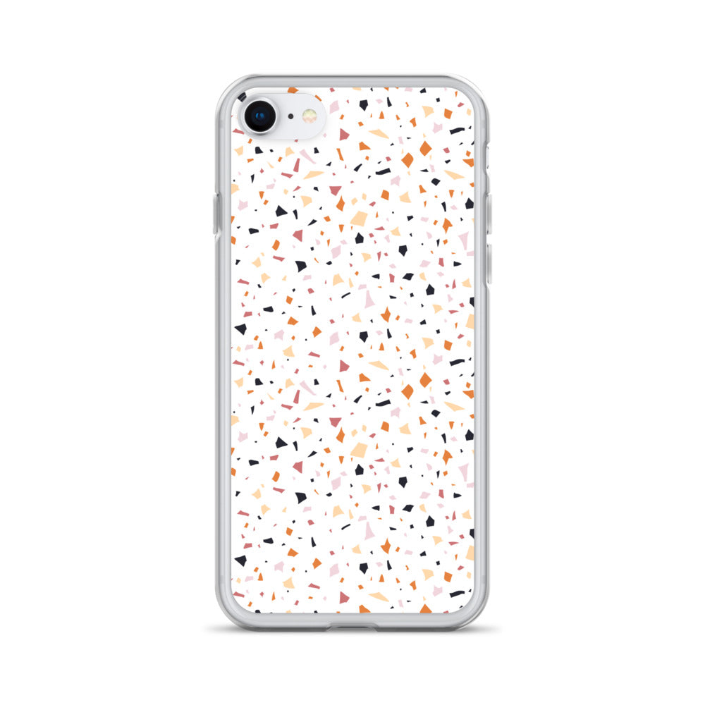 Colorful Terrazzo Pattern Clear Case for iPhone®