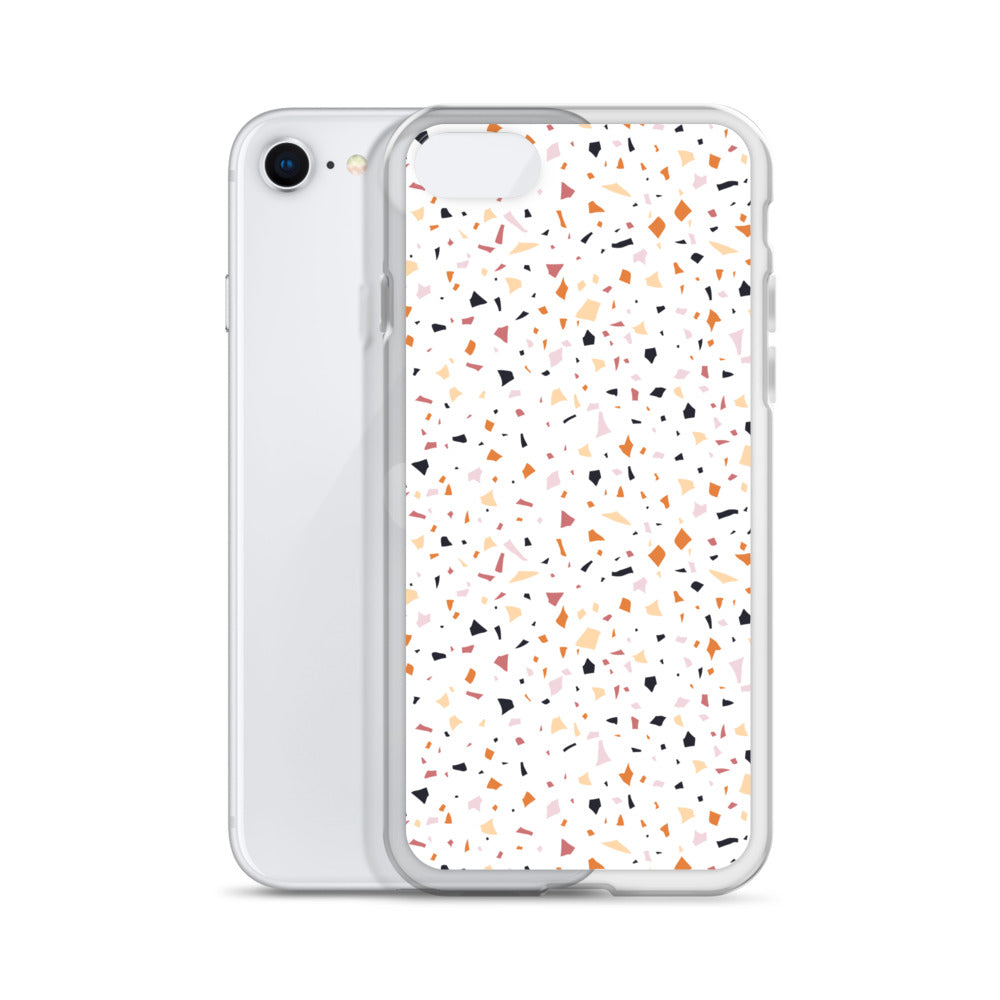 Colorful Terrazzo Pattern Clear Case for iPhone®