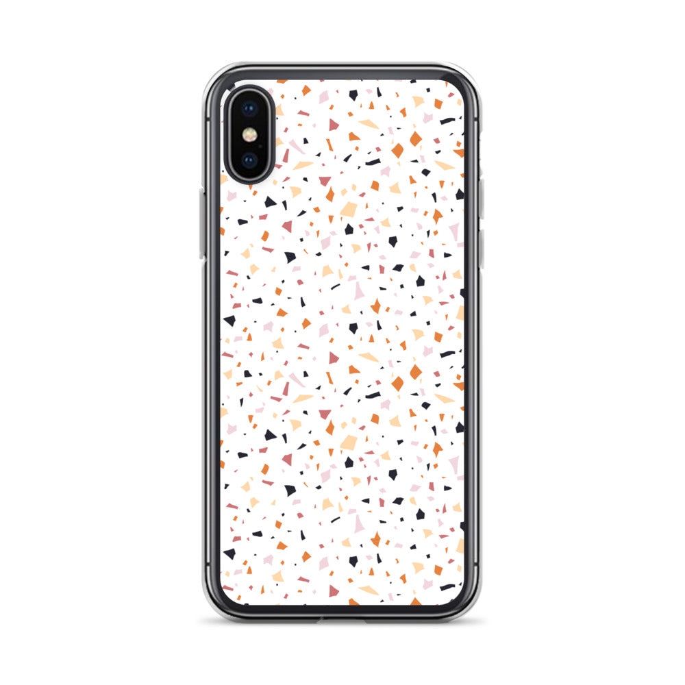 Colorful Terrazzo Pattern Clear Case for iPhone®