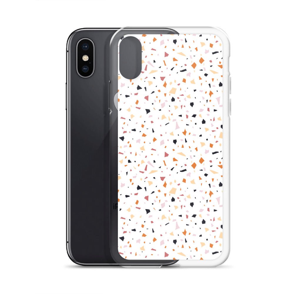 Colorful Terrazzo Pattern Clear Case for iPhone®