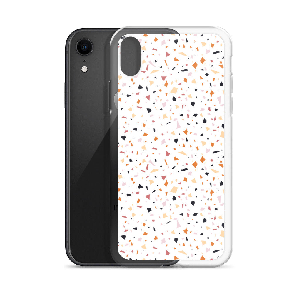 Colorful Terrazzo Pattern Clear Case for iPhone®