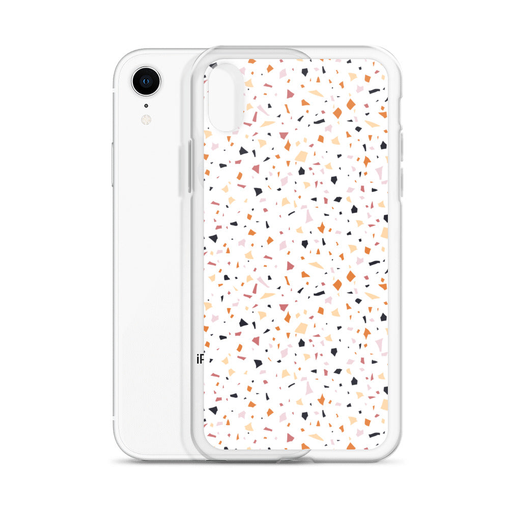 Colorful Terrazzo Pattern Clear Case for iPhone®