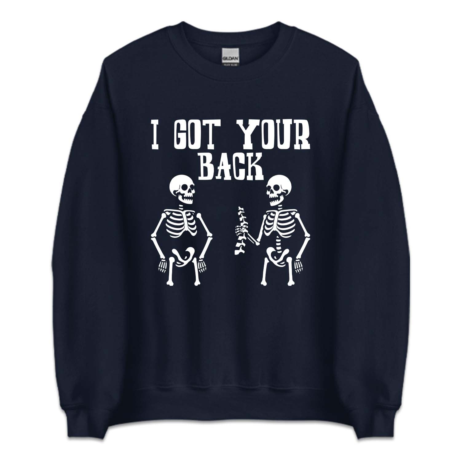 I Got Your Back Funny Spine Skeleton Pun