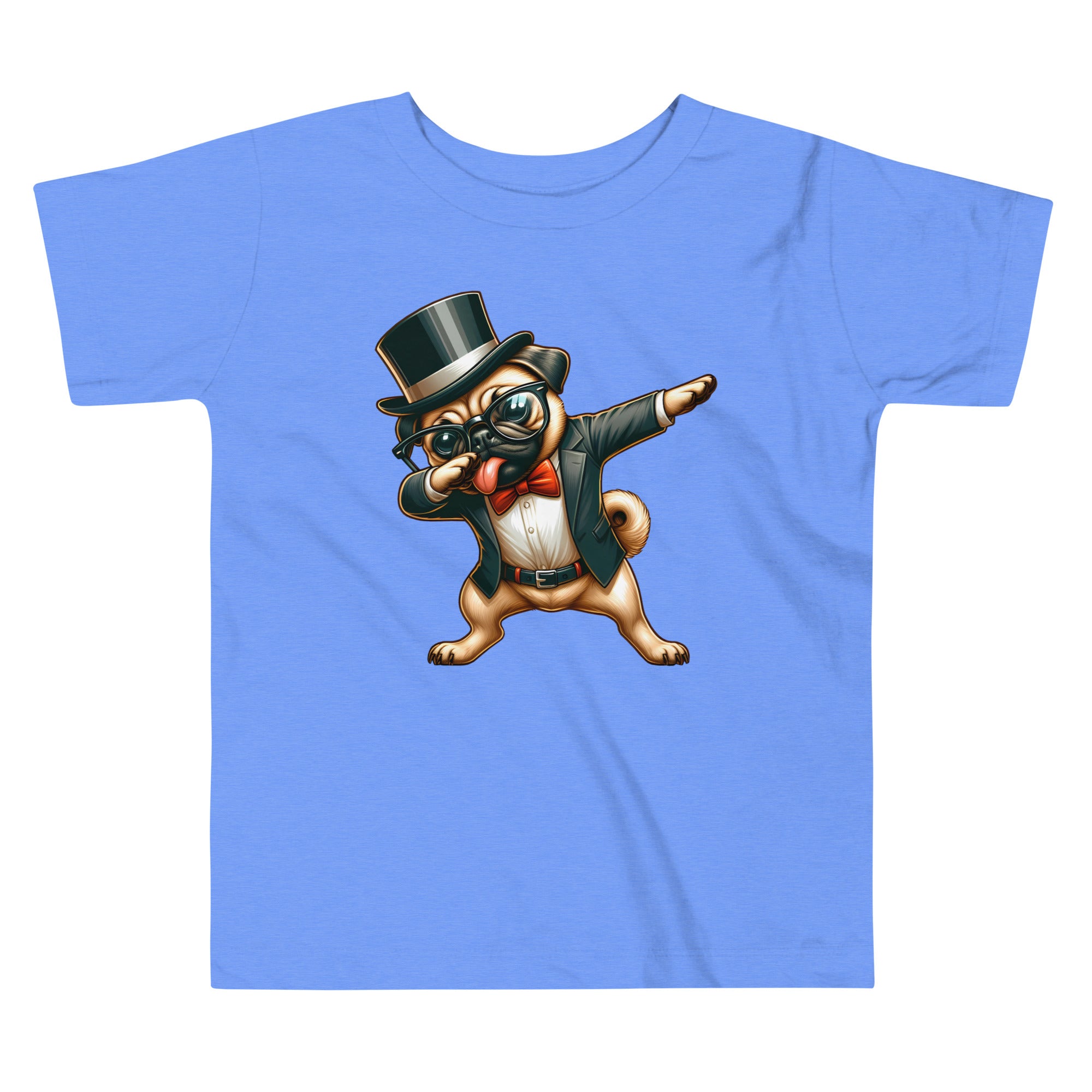 Dabbing Pug Dog Kids T-Shirt