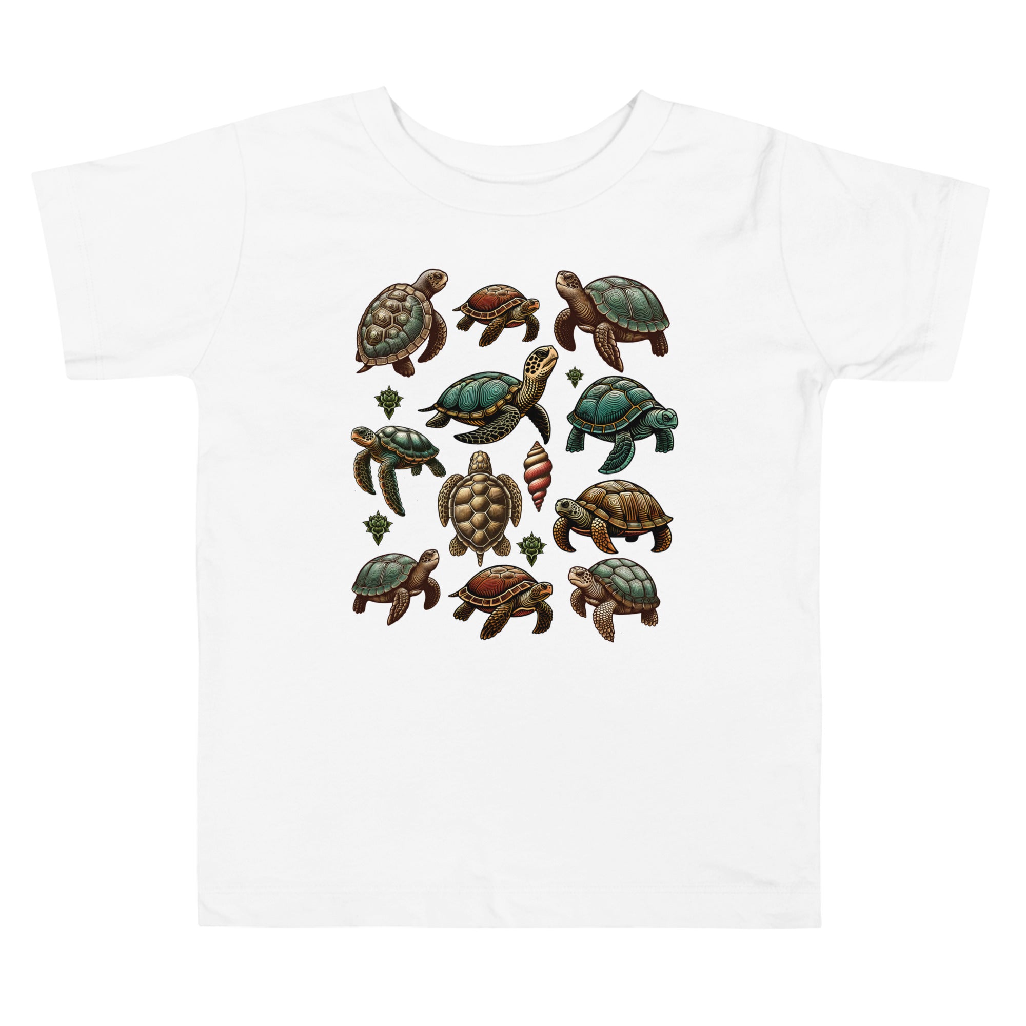 Turtle Cottagecore Kids T-Shirt