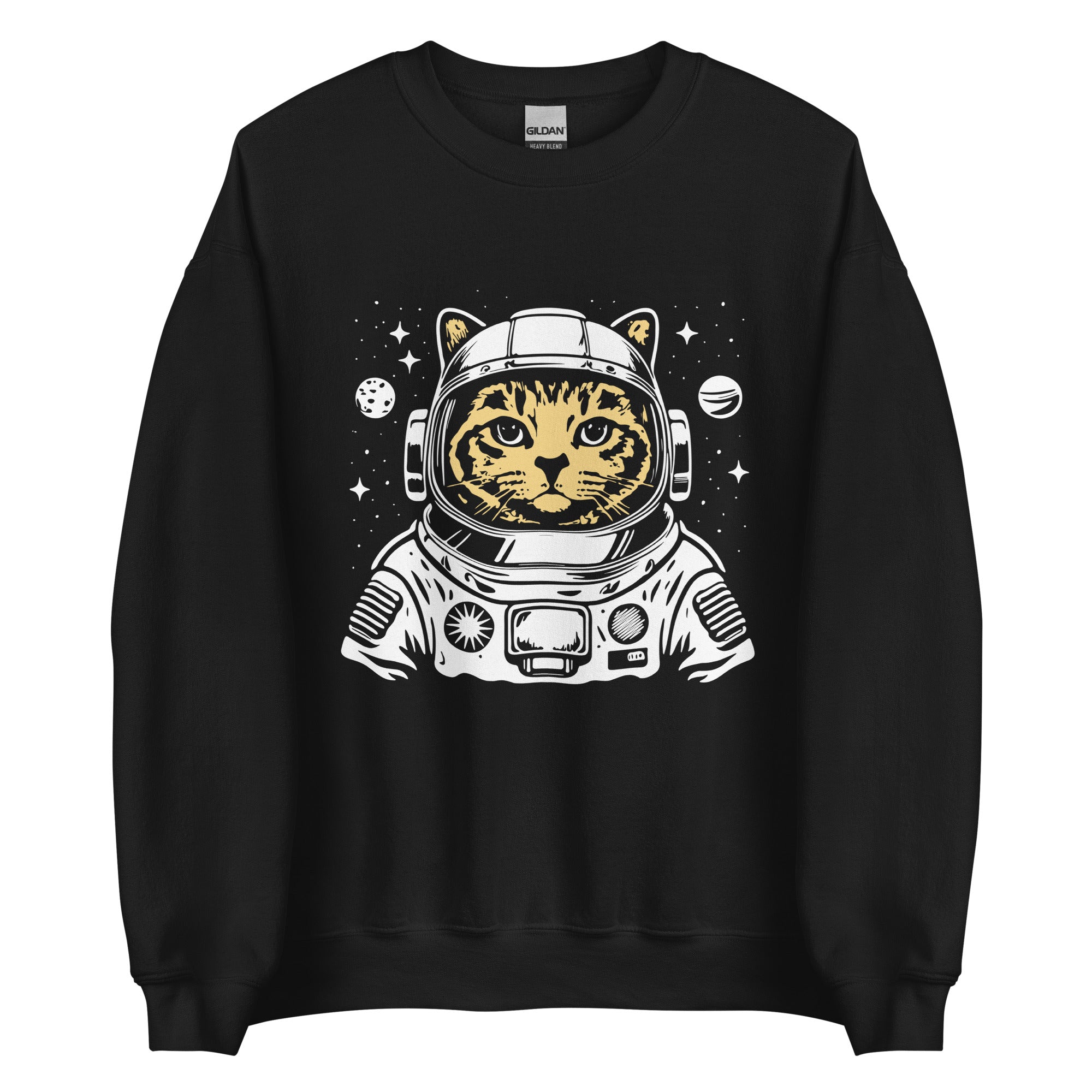 Astronaut Cat Men's Sweatshirt