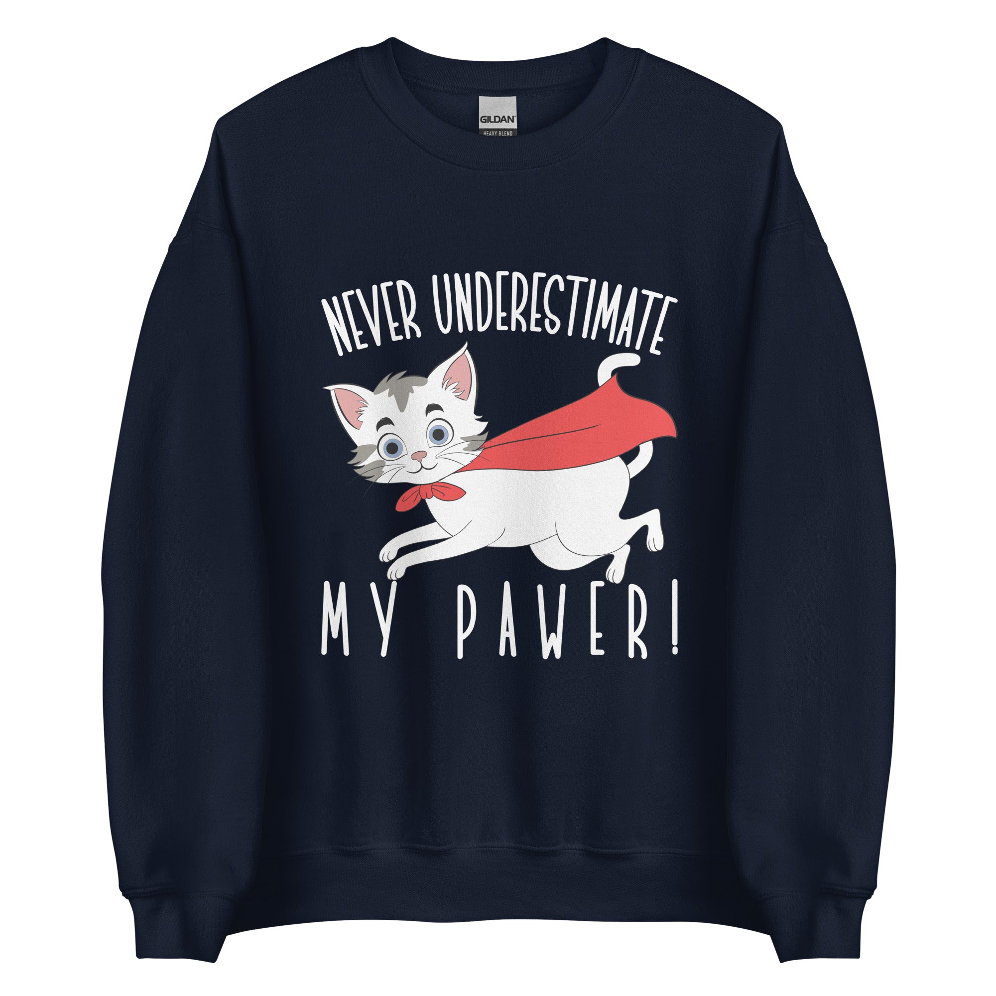 Cat Pawer Men's Sweatshirt