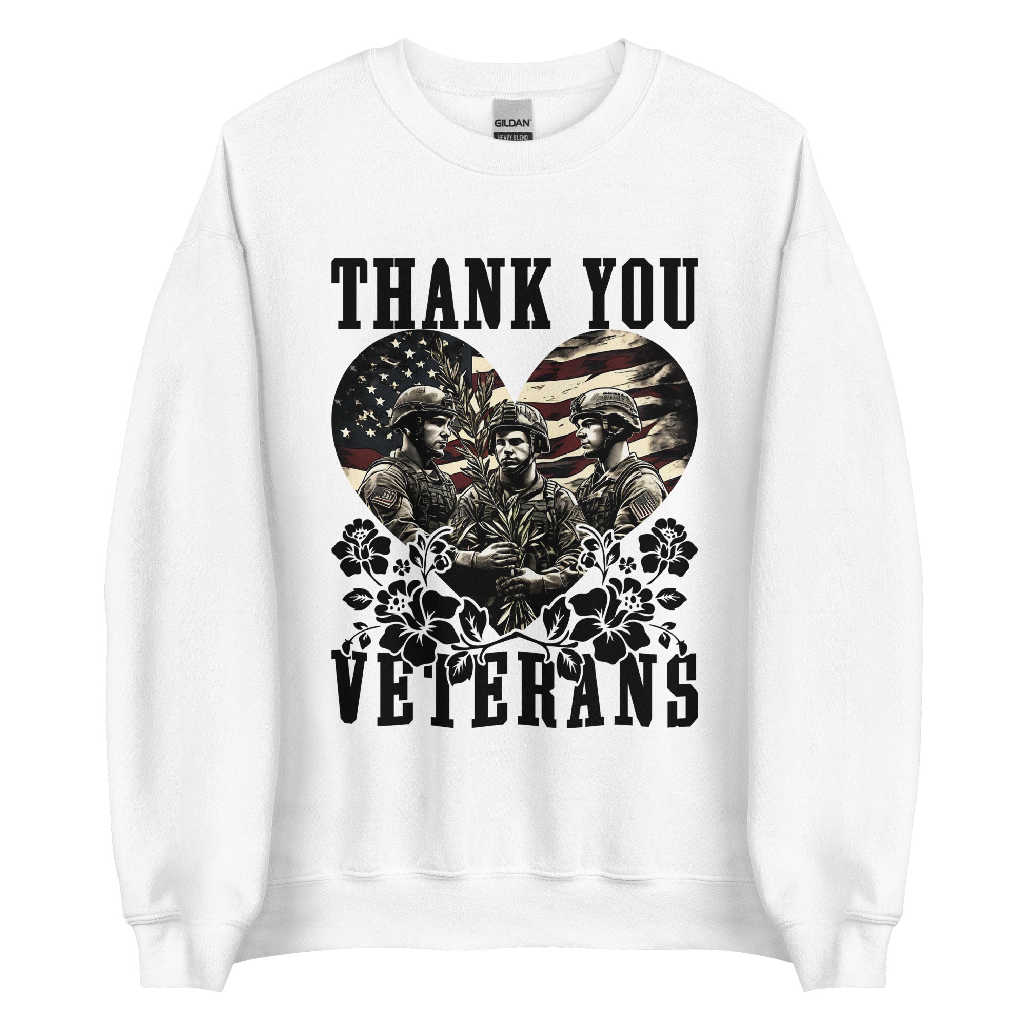 Thank You Veterans Men's Sweatshirt