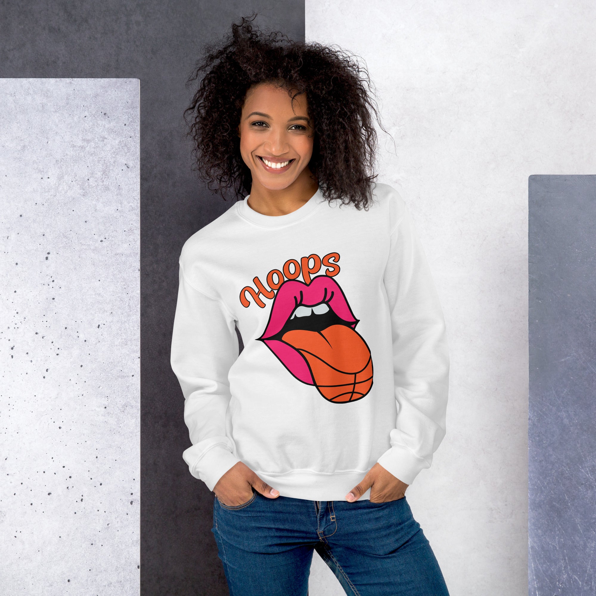 Basketball Hoops Women's Sweatshirt