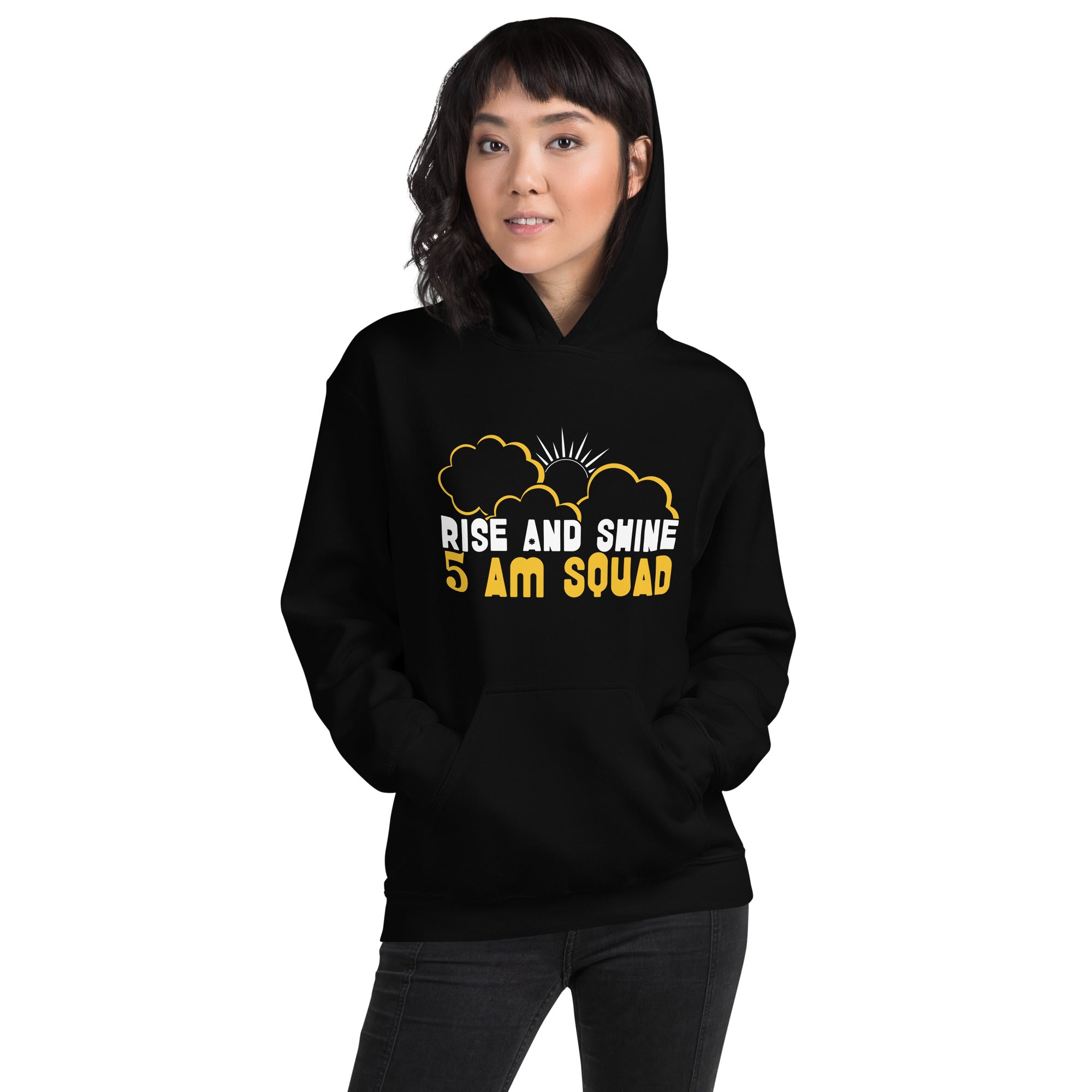 Rise And Shine 5 Am Squad Gym Fitness Training Workout Exercise Crossfit 5 Am Squad Women's Hoodie