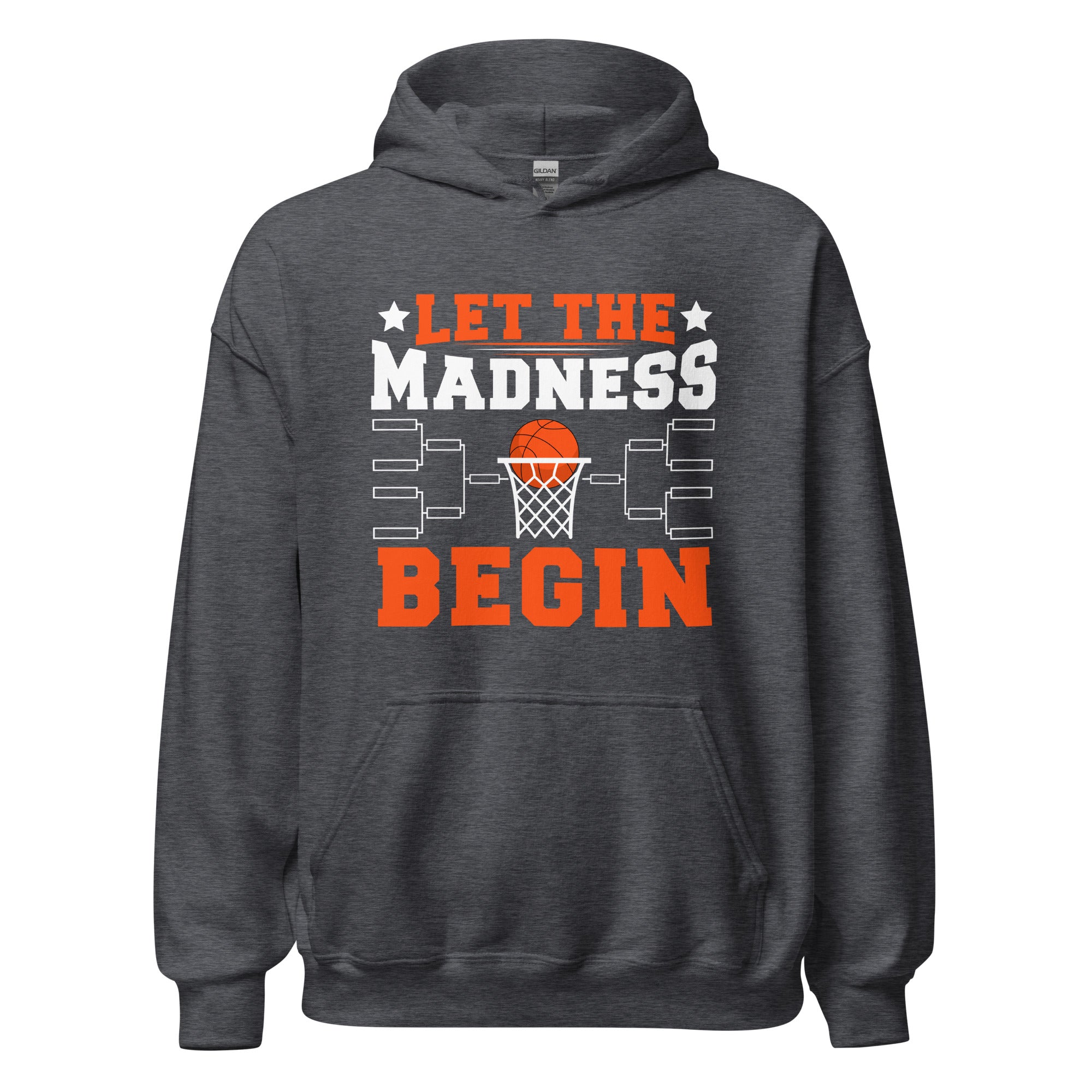 Let The Madness Begin Basketball Hoodie