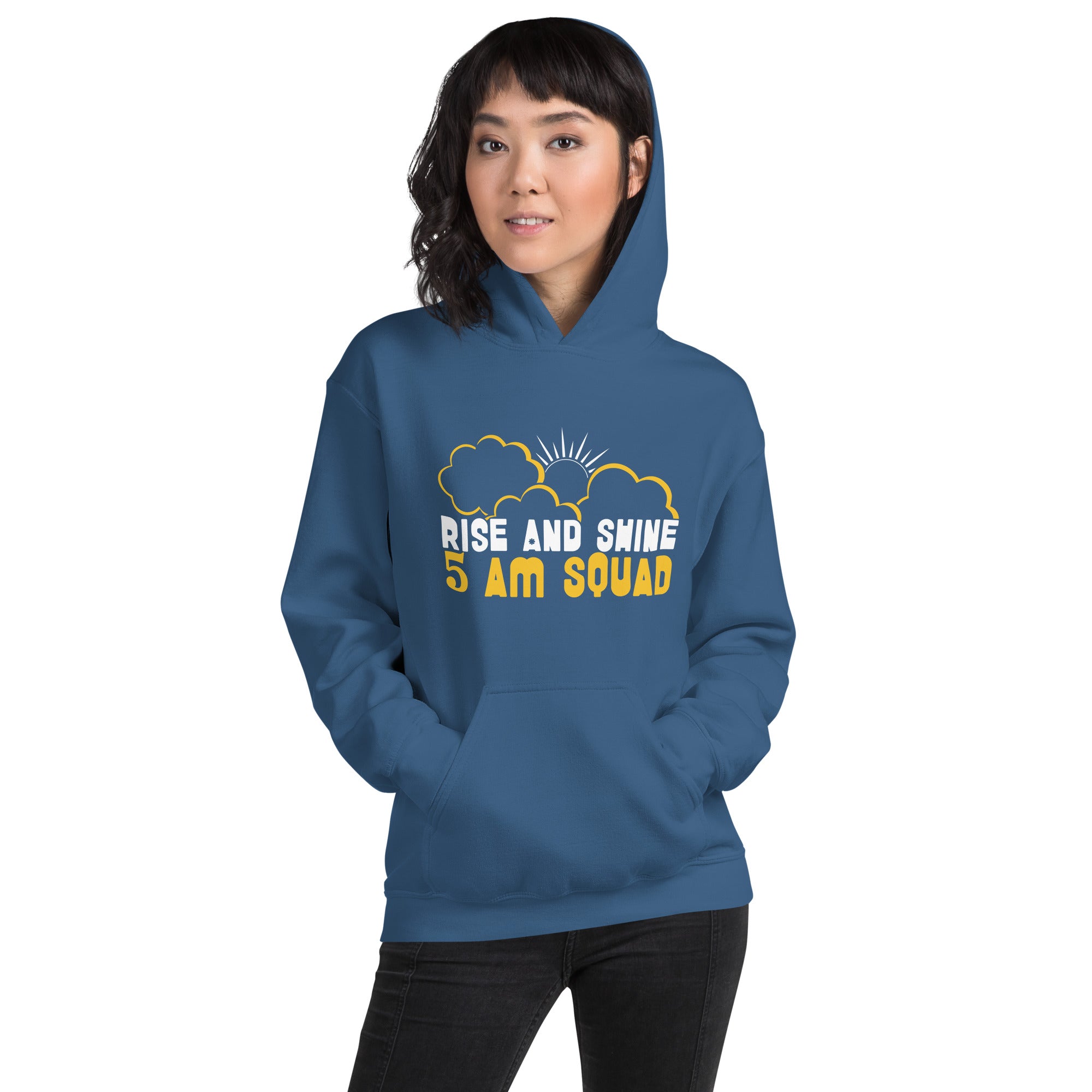 Rise And Shine 5 Am Squad Gym Fitness Training Workout Exercise Crossfit 5 Am Squad Women's Hoodie