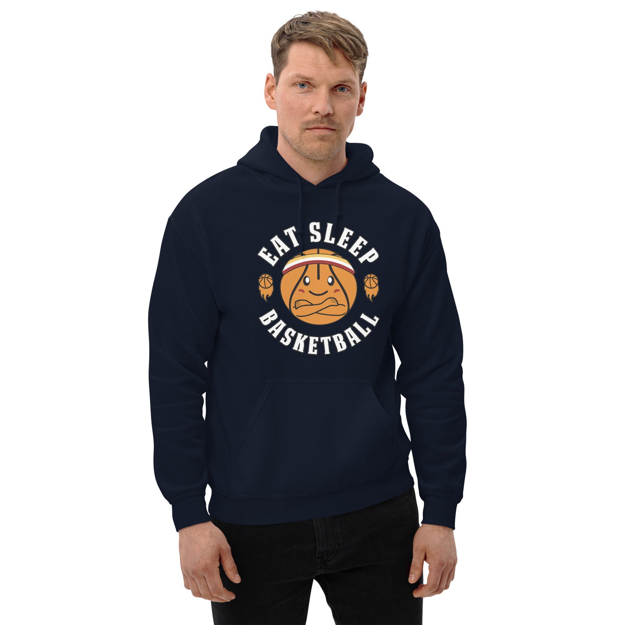 Eat Sleep Basketball Hoodie