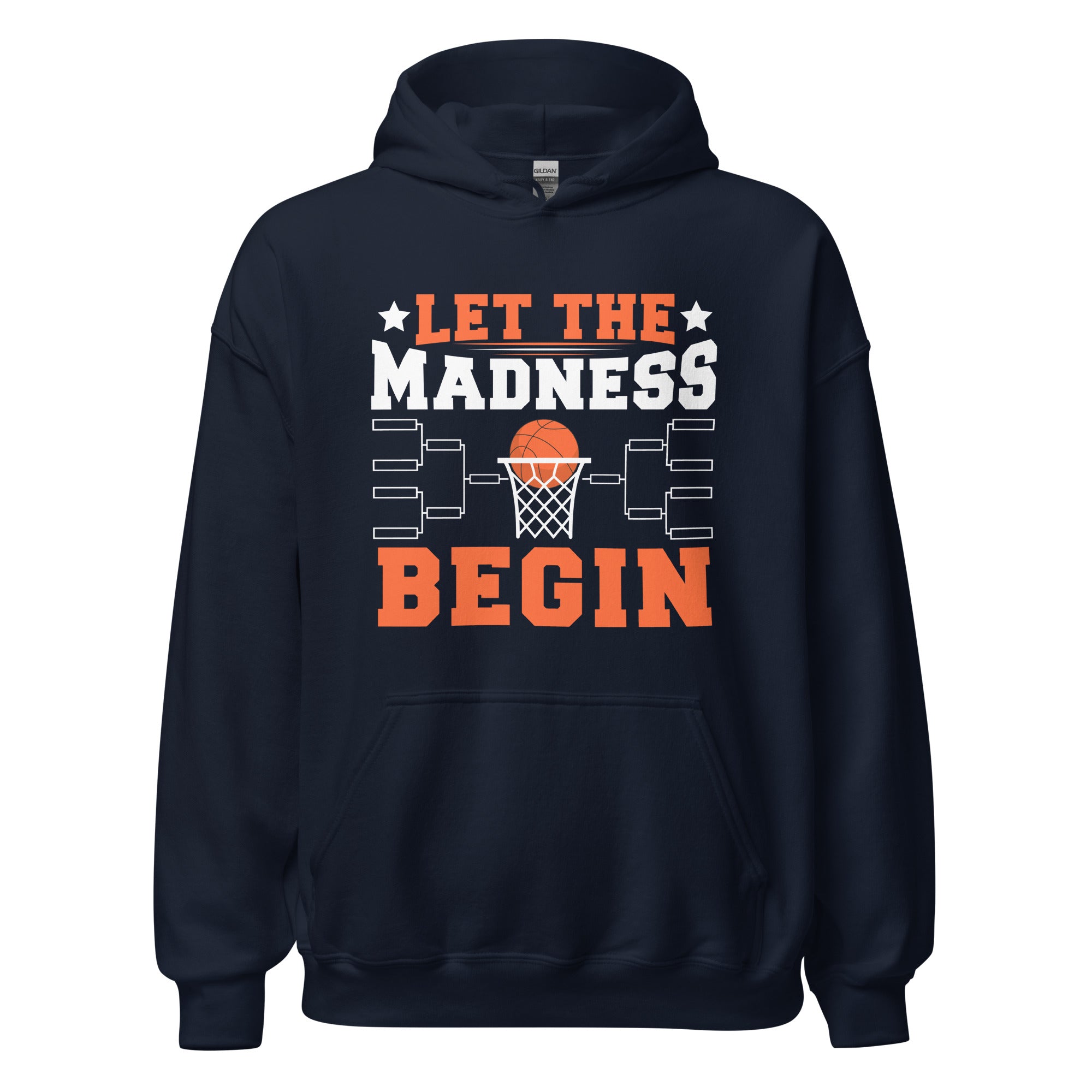 Let The Madness Begin Basketball Hoodie